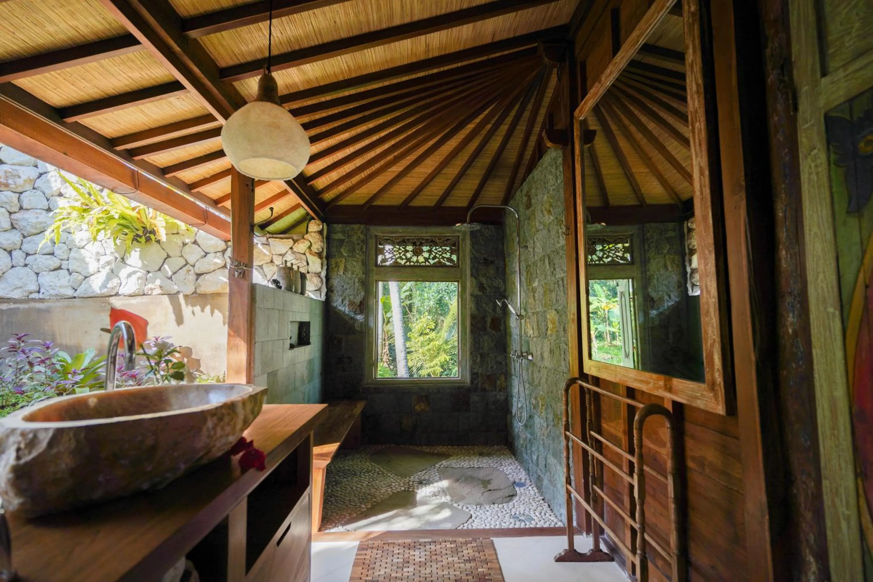 Shower in The Shala Bali