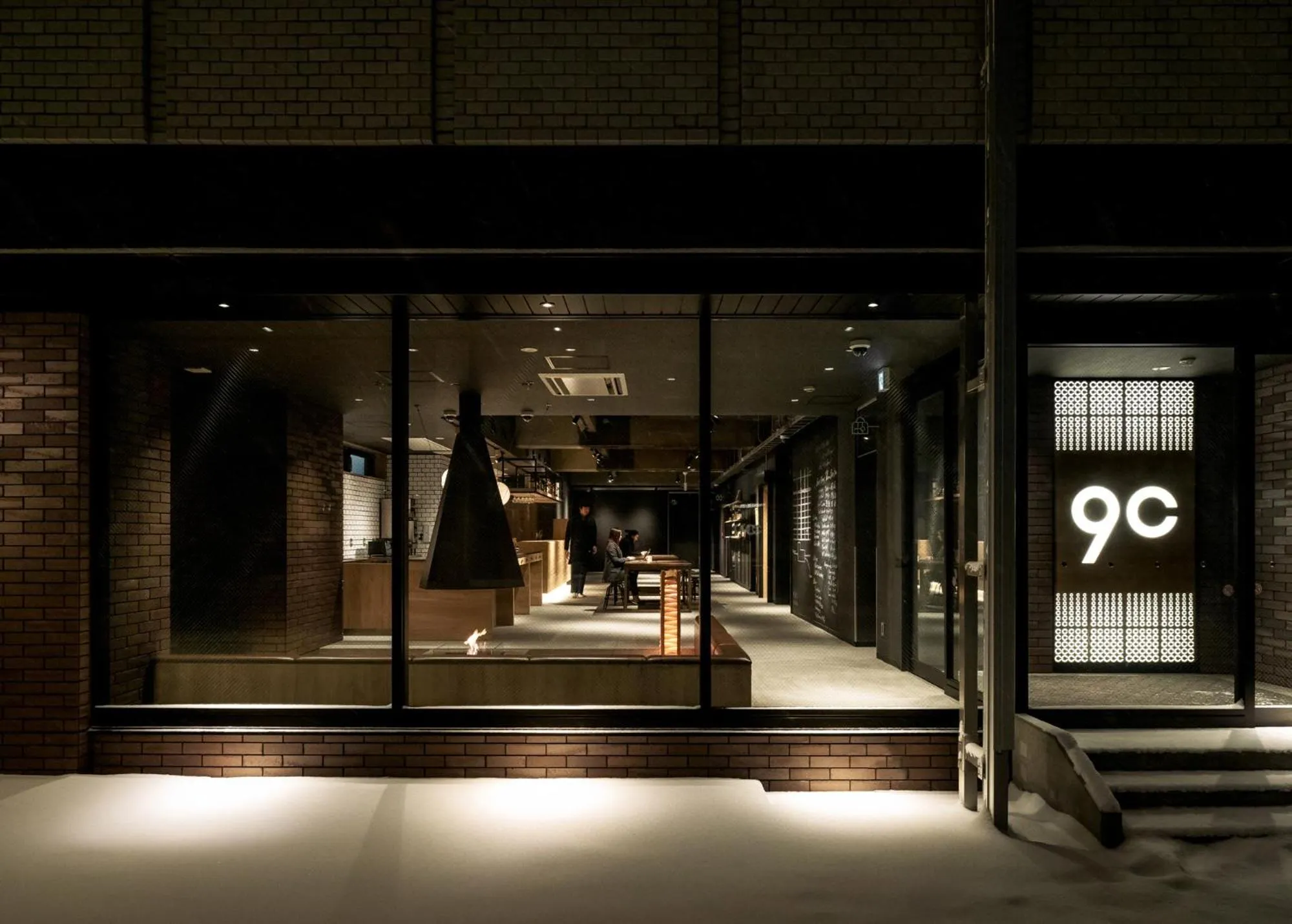 Facade/entrance in 9 C Hotel Asahikawa