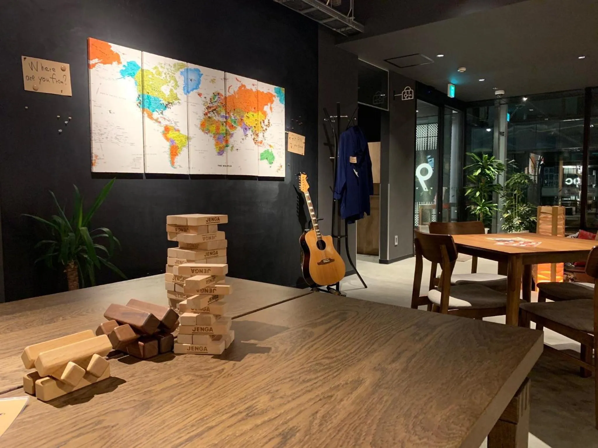 Communal lounge/ TV room in 9 C Hotel Asahikawa