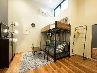 Bed in TRIP POD TSUMASHOJI