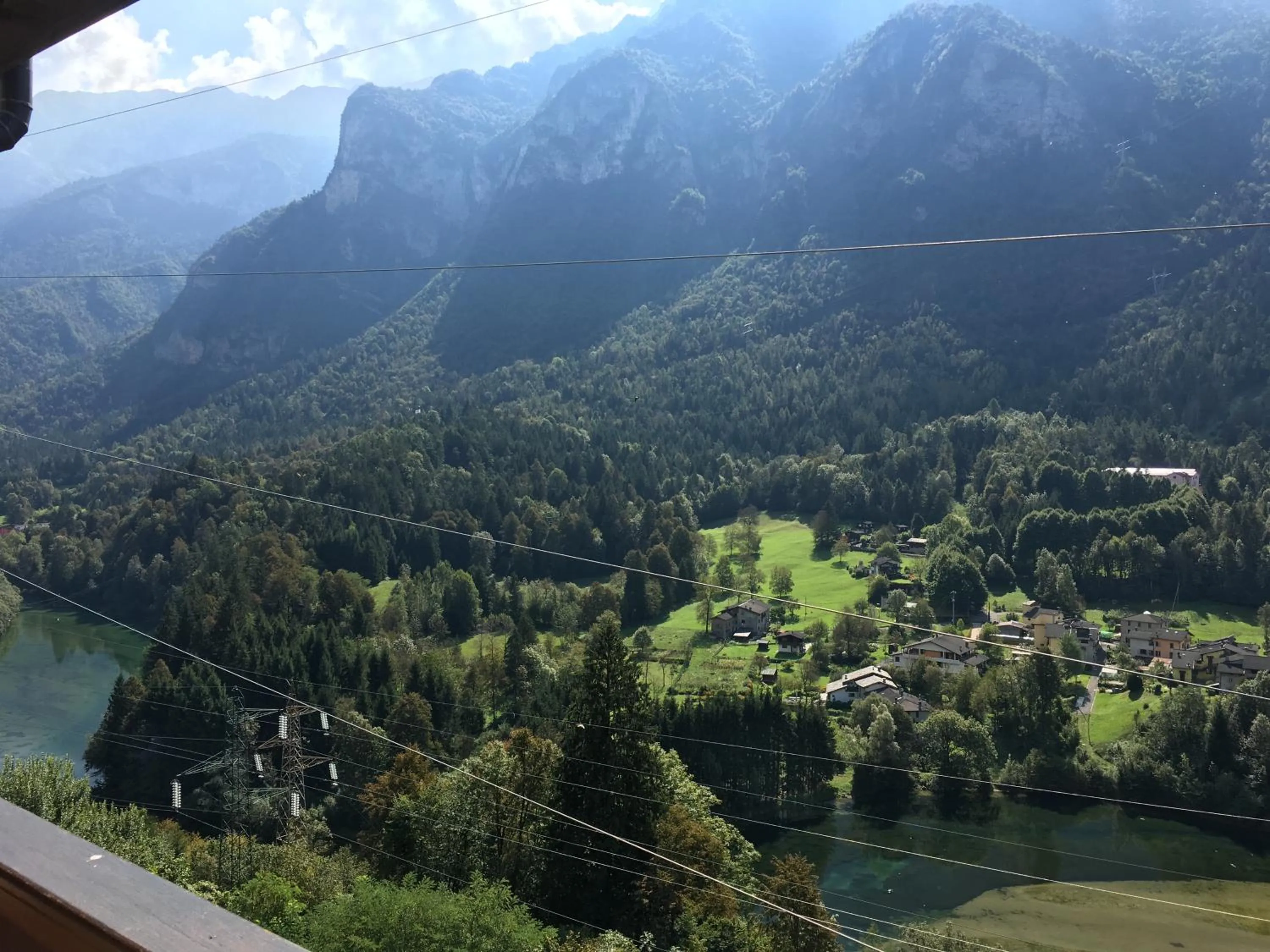 View (from property/room) in albergo panoramico