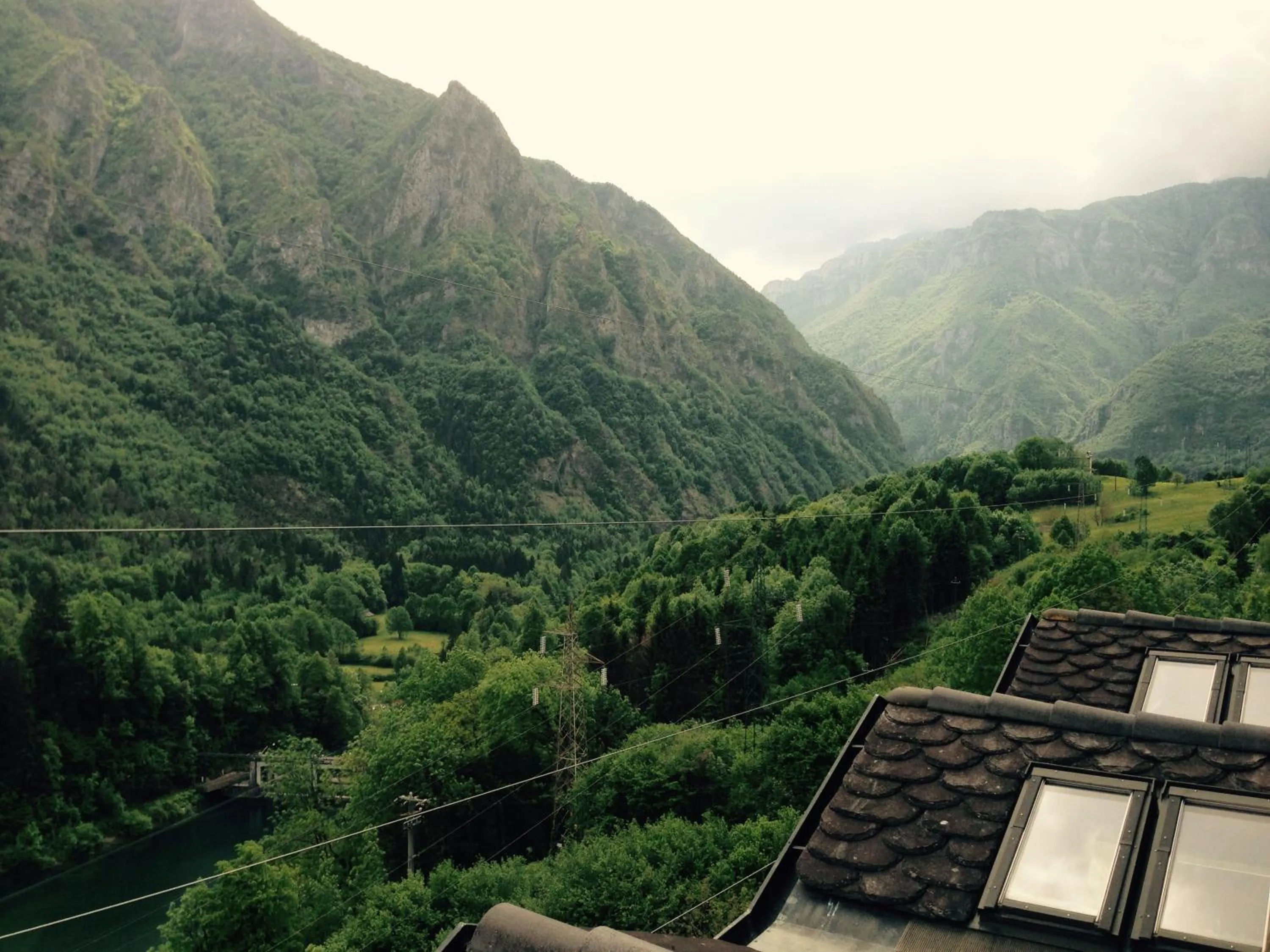 View (from property/room) in albergo panoramico