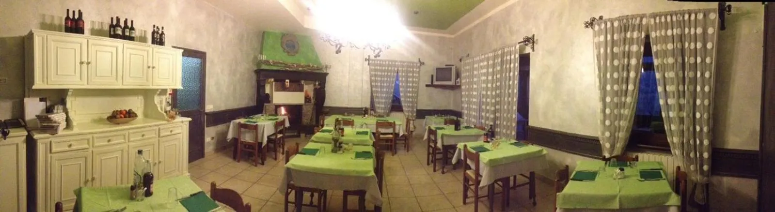 Food and drinks in albergo panoramico