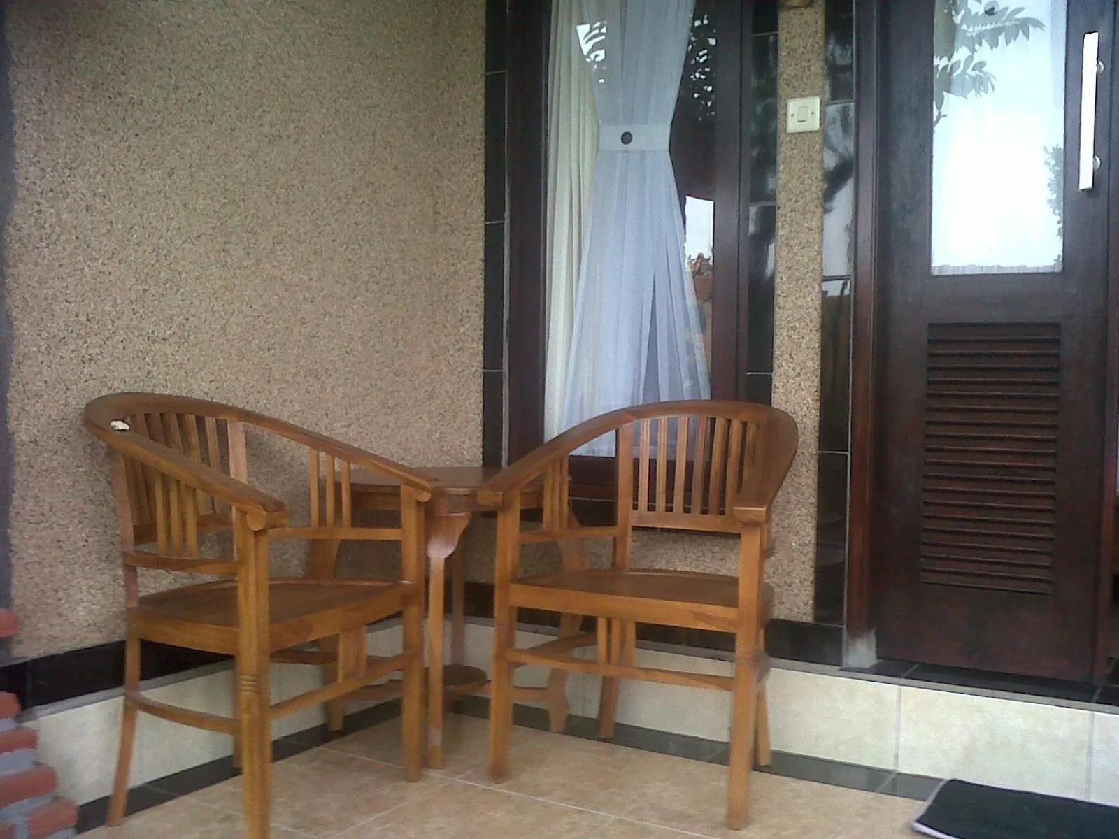 Seating area in Eliska Sari Bungalows Sumberkima