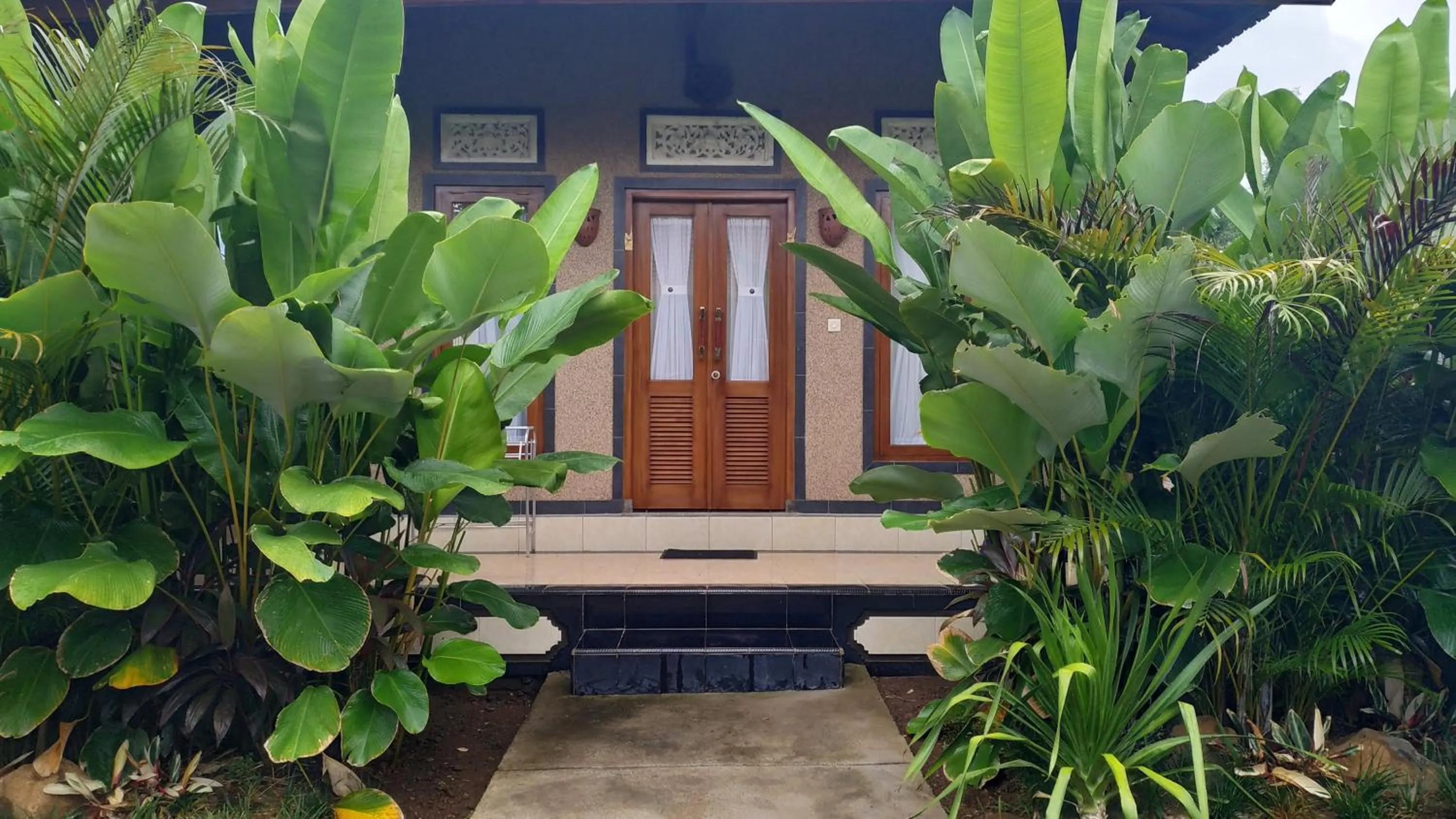 Garden in Eliska Sari Bungalows Sumberkima