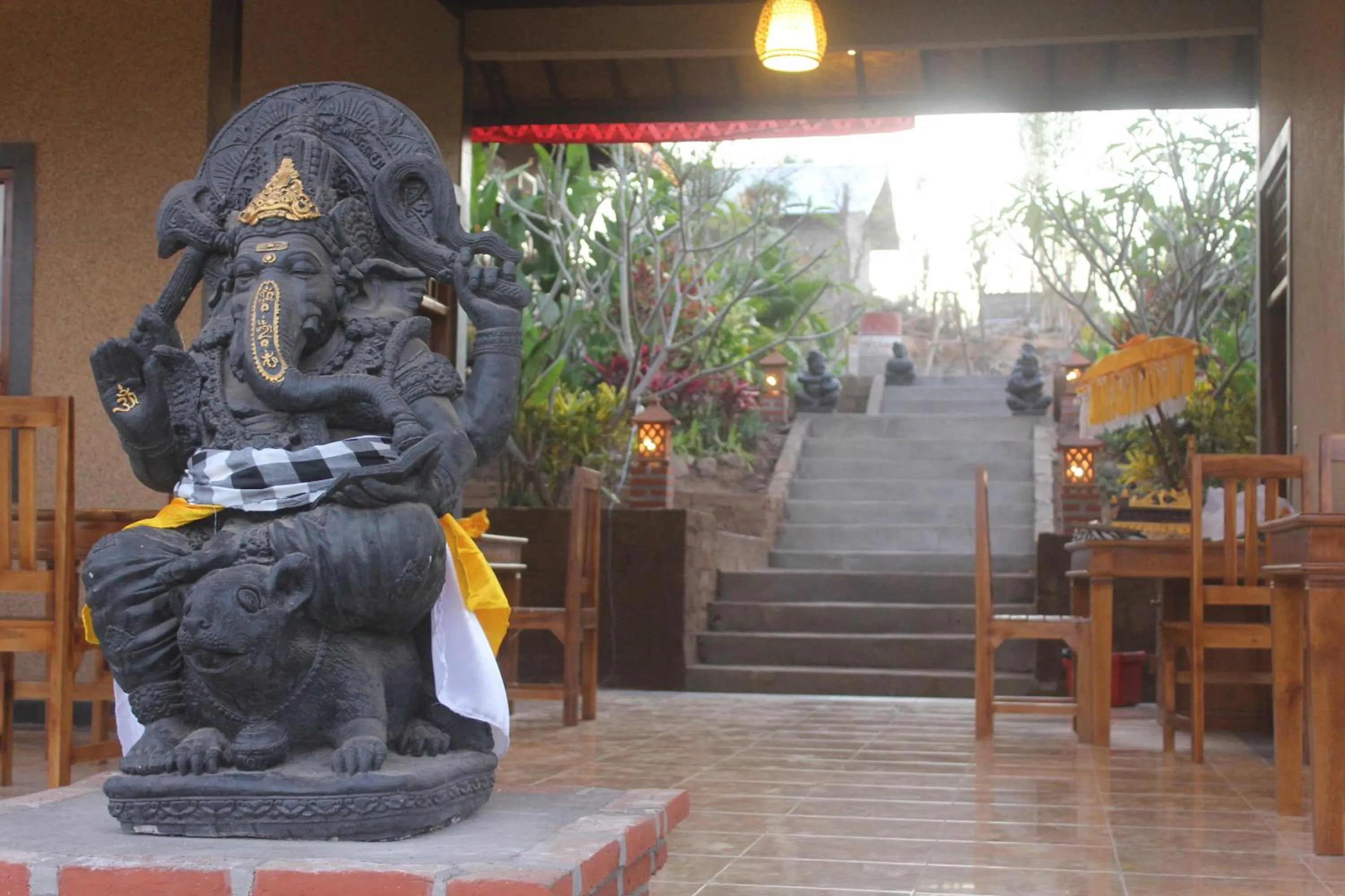 Lobby or reception in Eliska Sari Bungalows Sumberkima