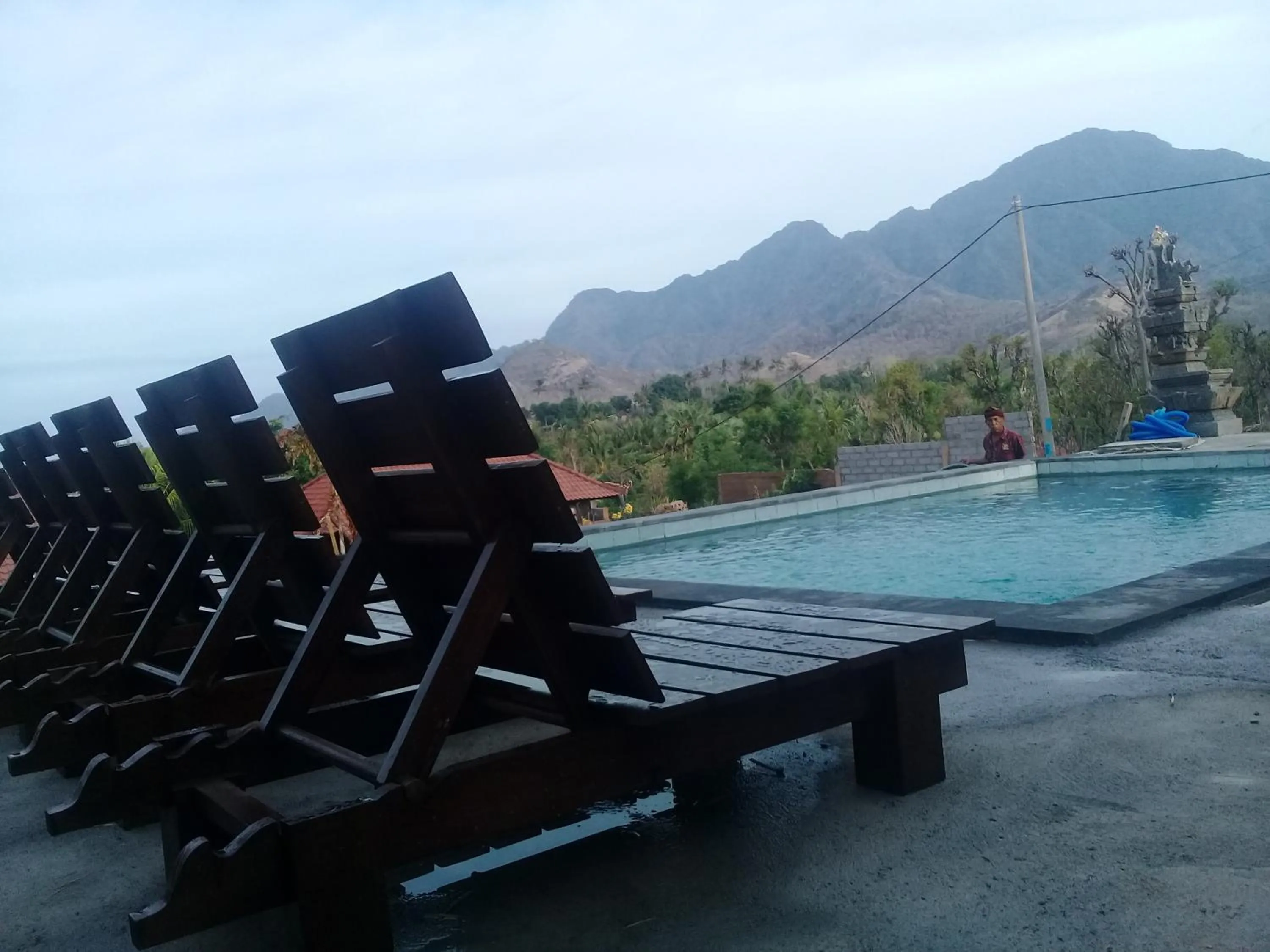 Mountain view in Eliska Sari Bungalows Sumberkima