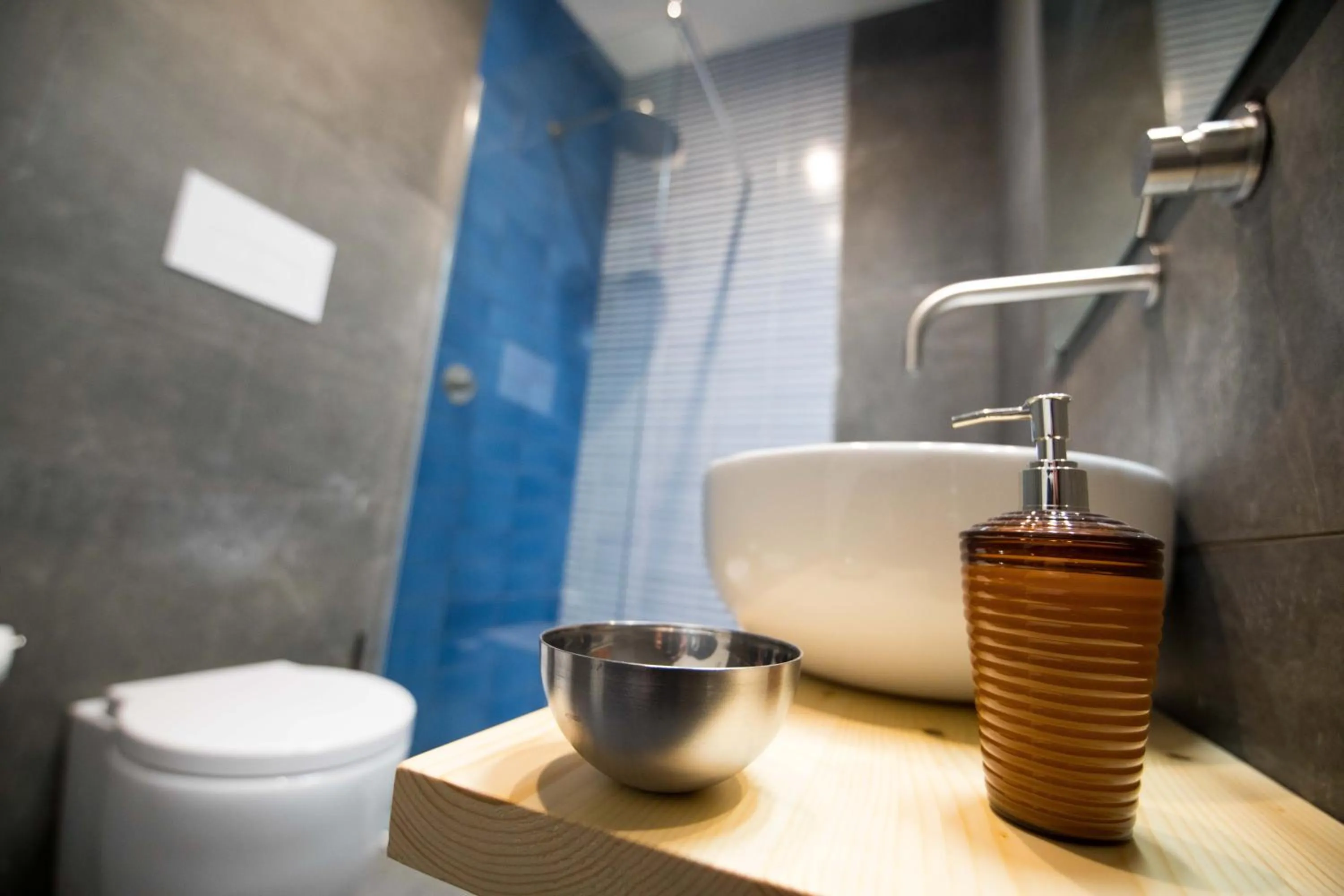 Shower in Quattro Briganti