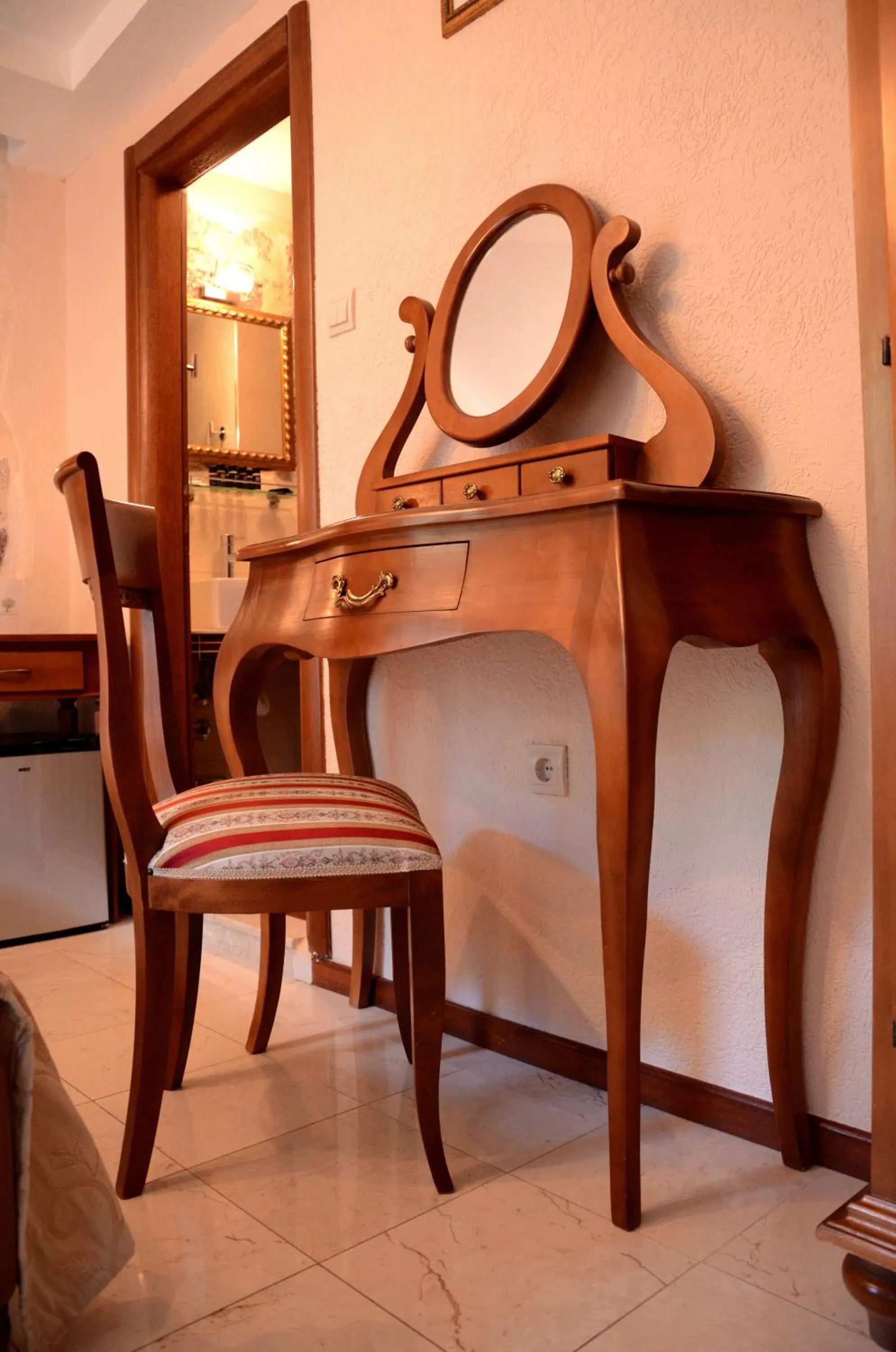 Decorative detail in Hotel Galathea