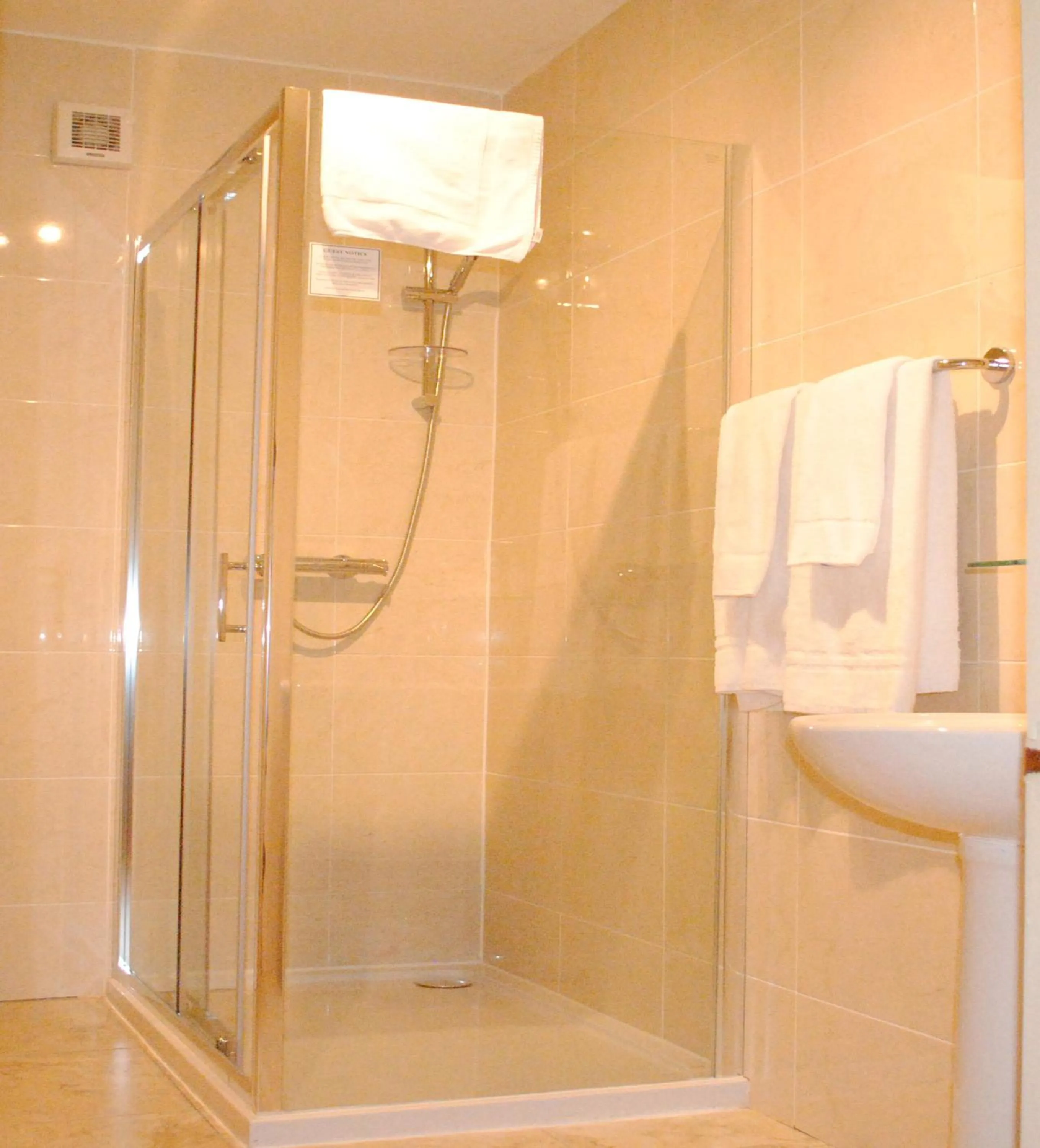 Shower in Fitzwilliam Townhouse