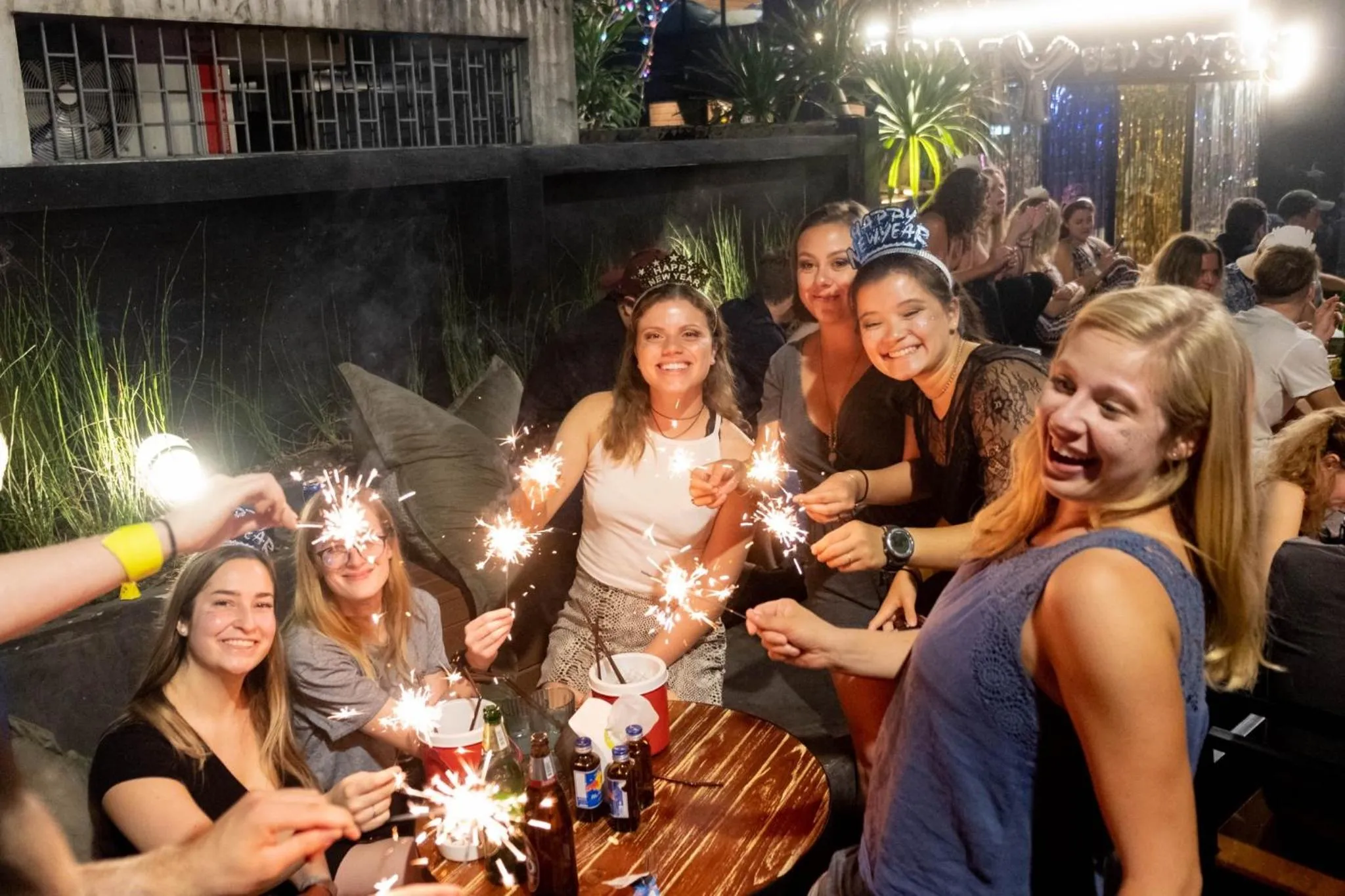 People in BED STATION Hostel Khaosan