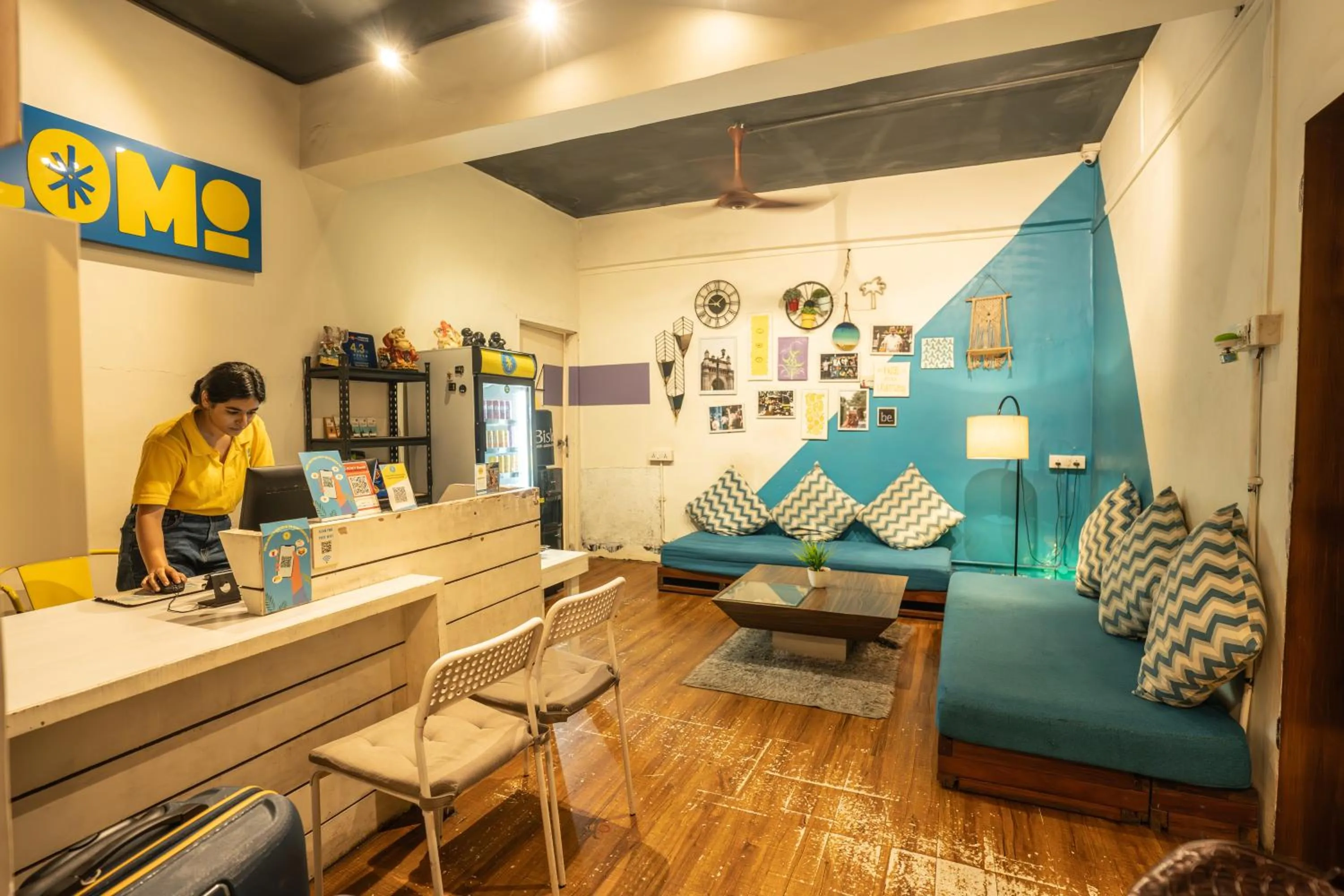 Lobby or reception in Locomo Hostel OG - Stay Work Eat