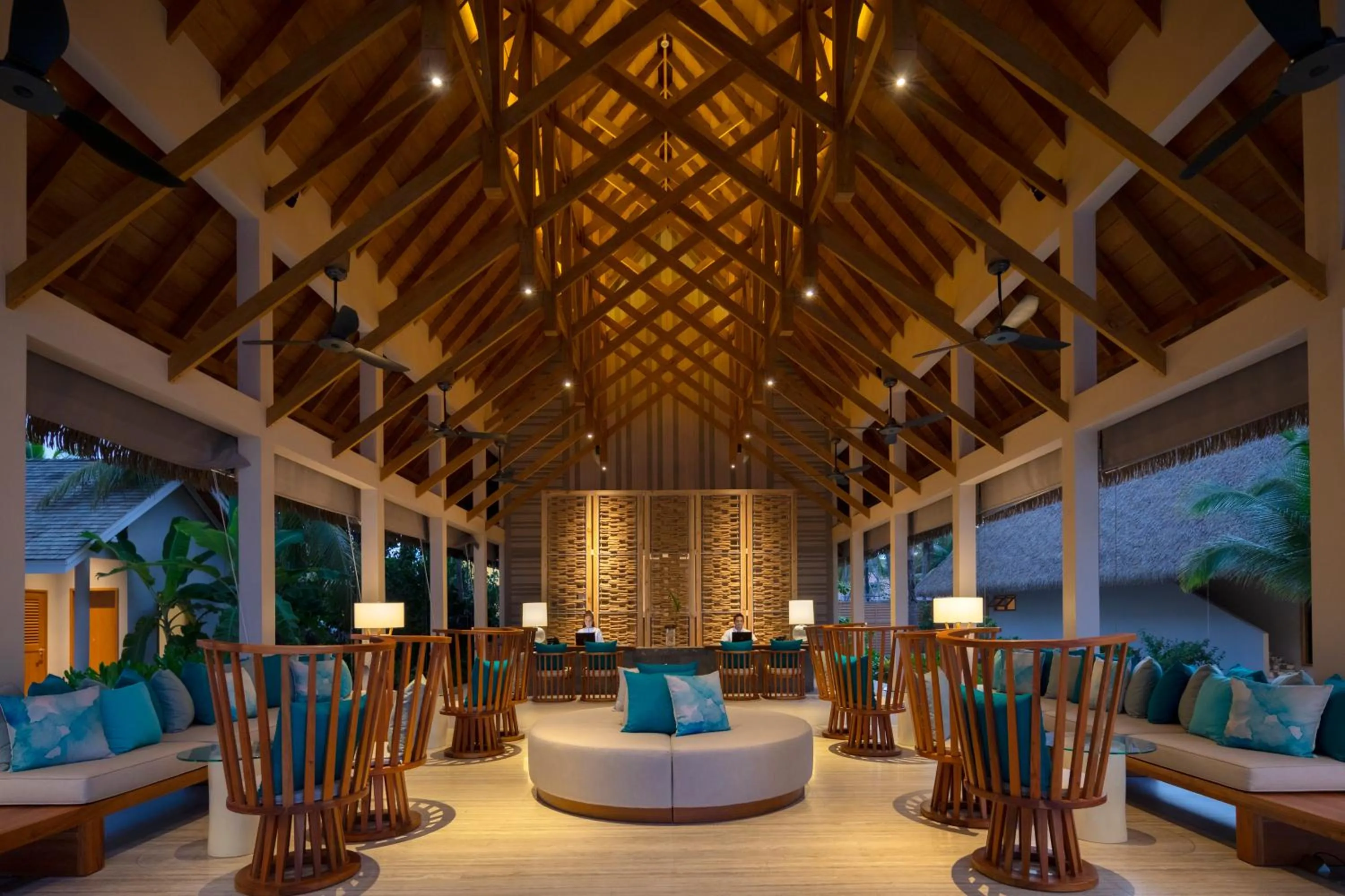 Lobby or reception in Emerald Faarufushi Resort & Spa - Deluxe All Inclusive