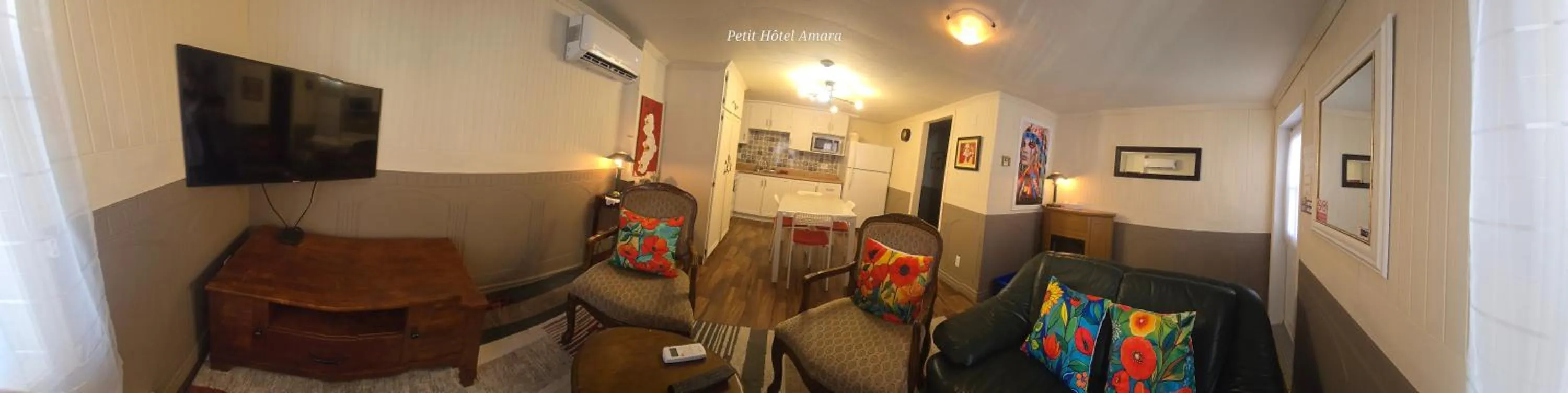 Living room in Petit Hôtel Amara