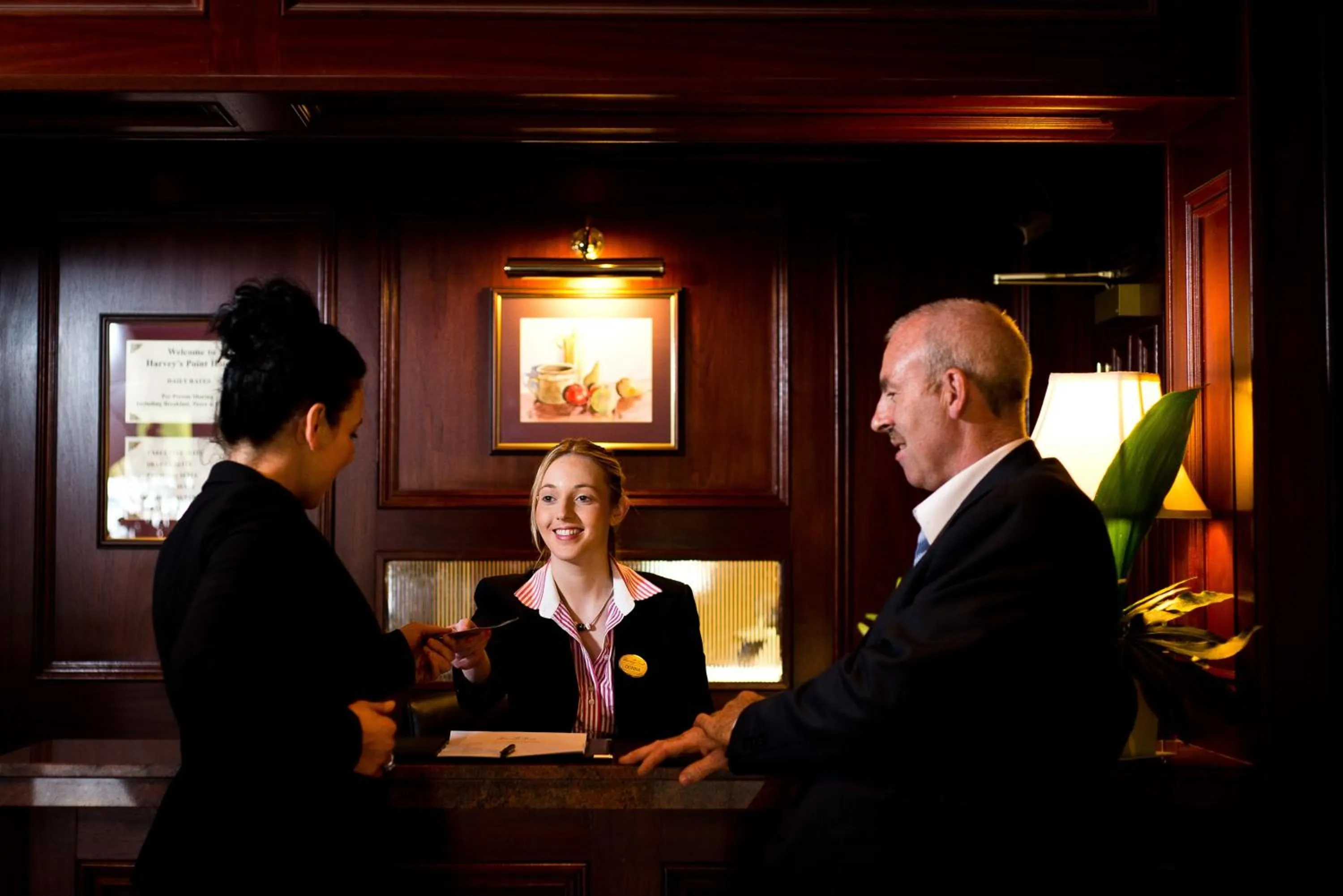 People in Harvey's Point