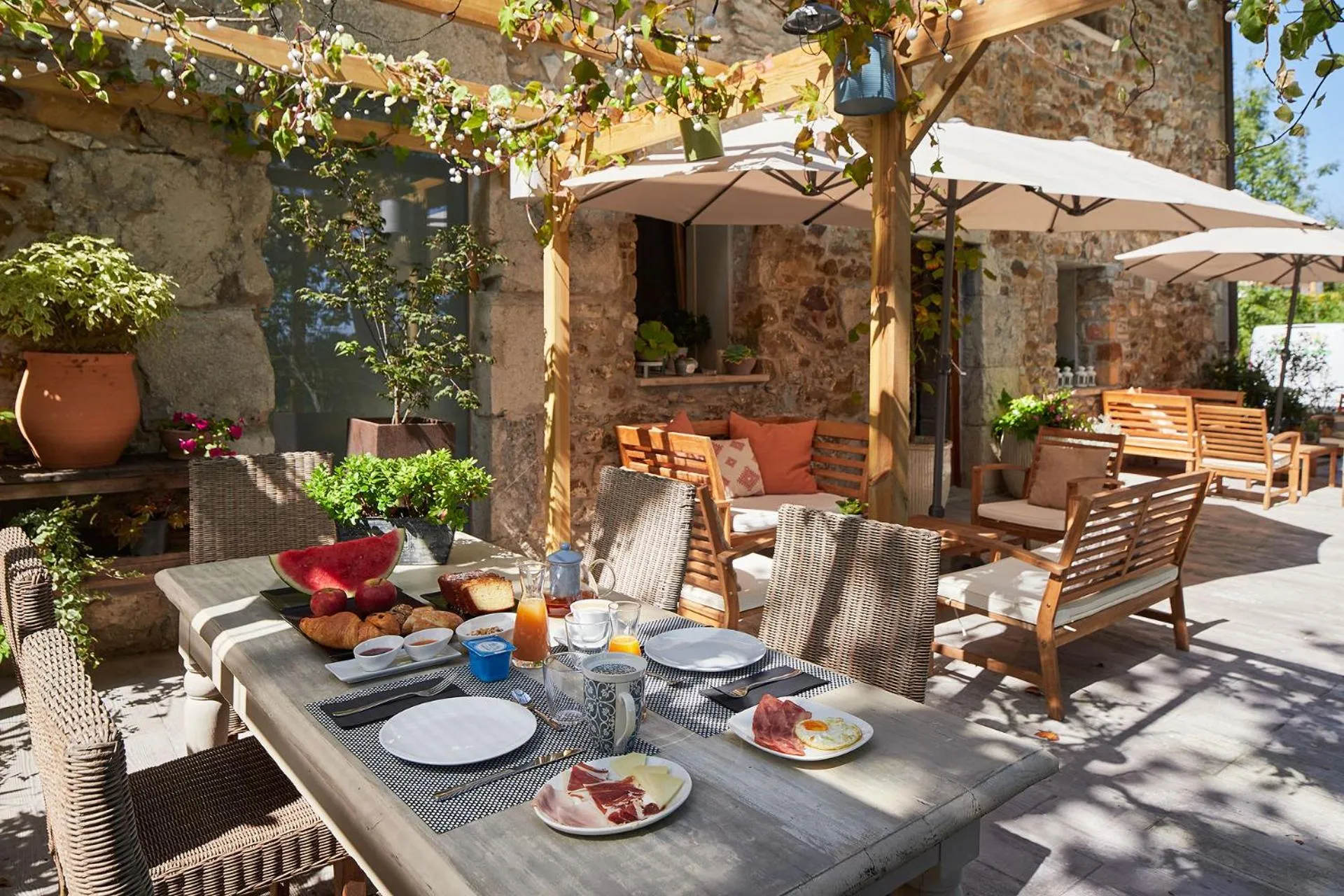 Patio in Heredad de Unanue