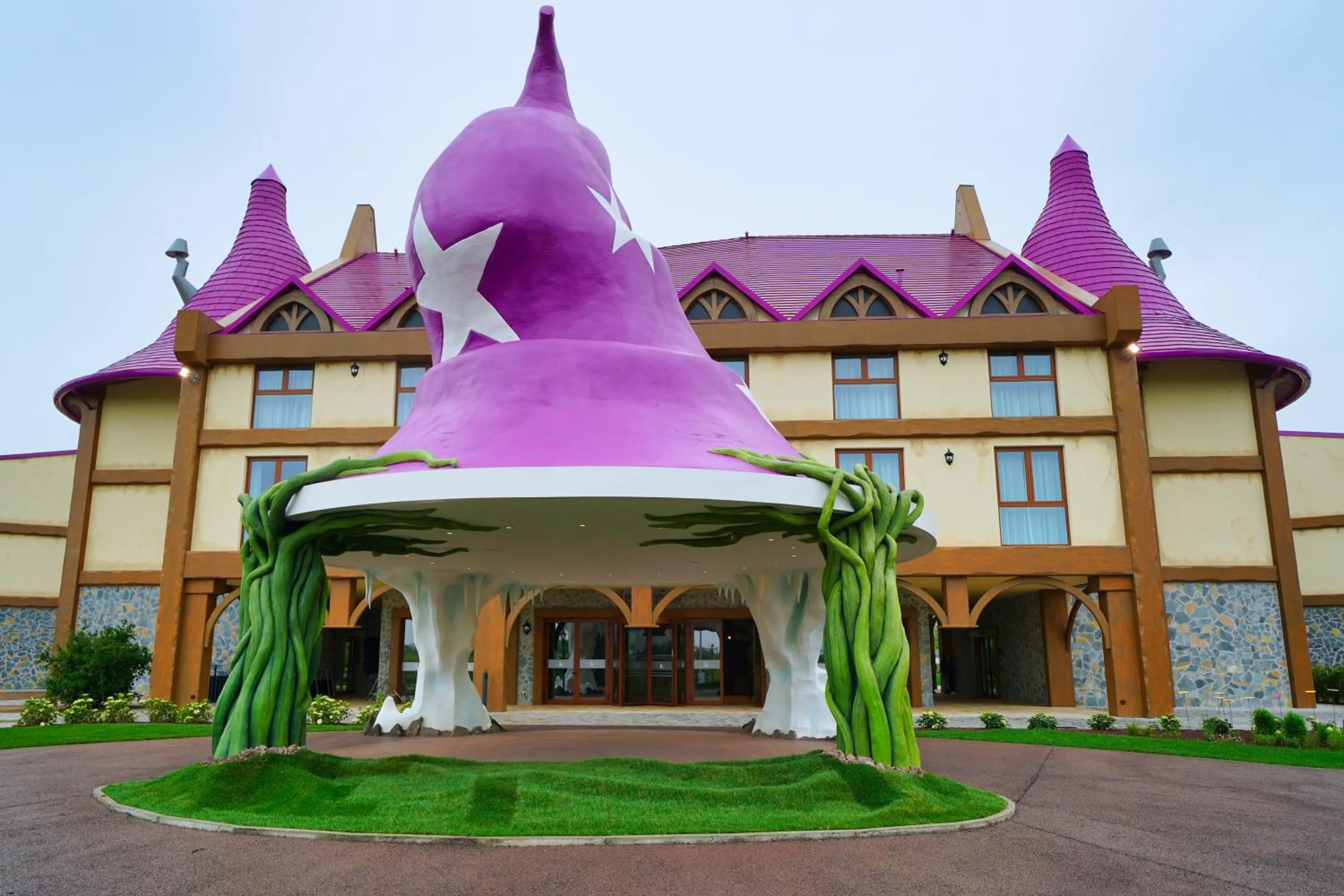 Property building in Gardaland Magic Hotel