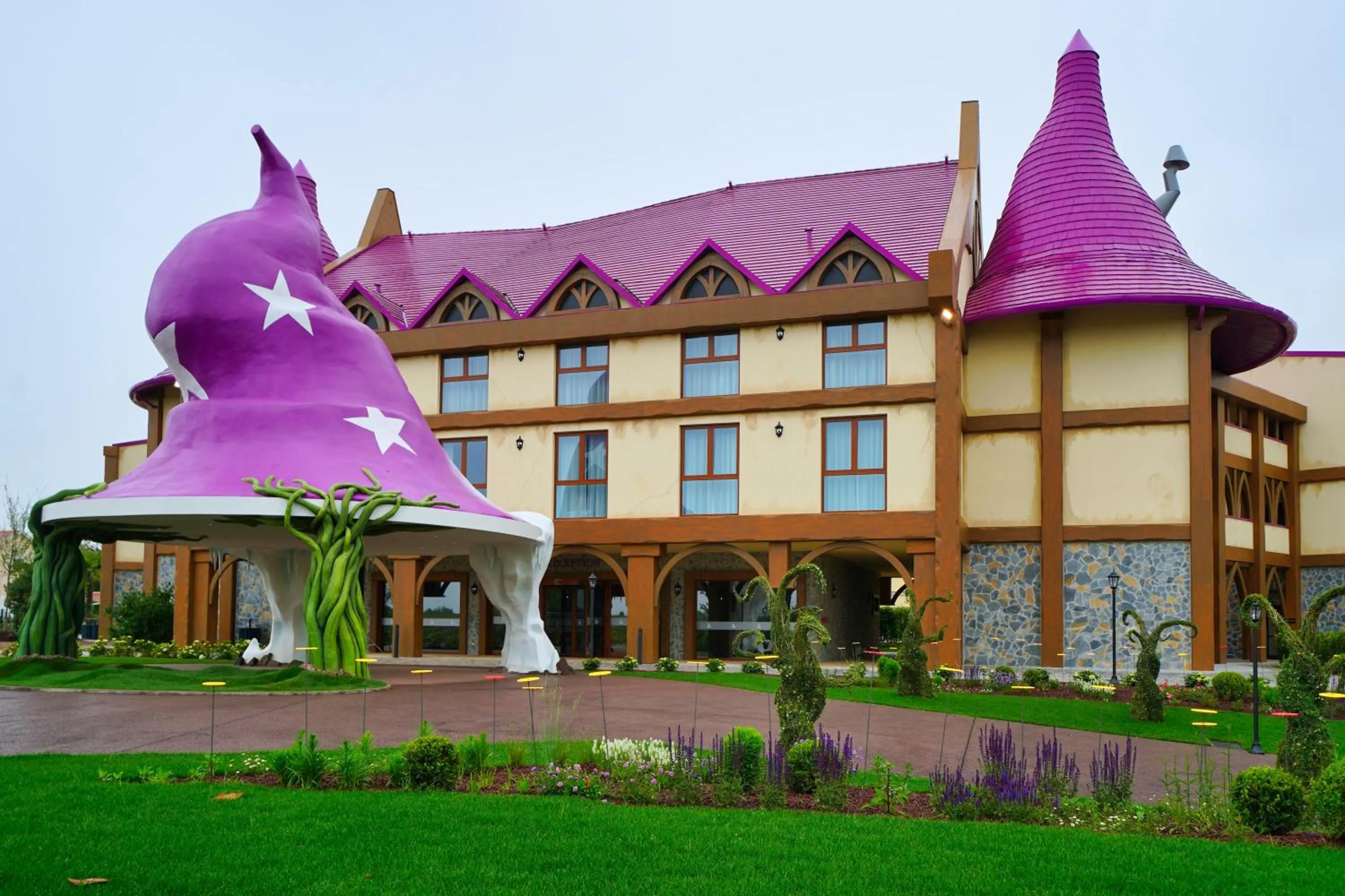 Property building in Gardaland Magic Hotel