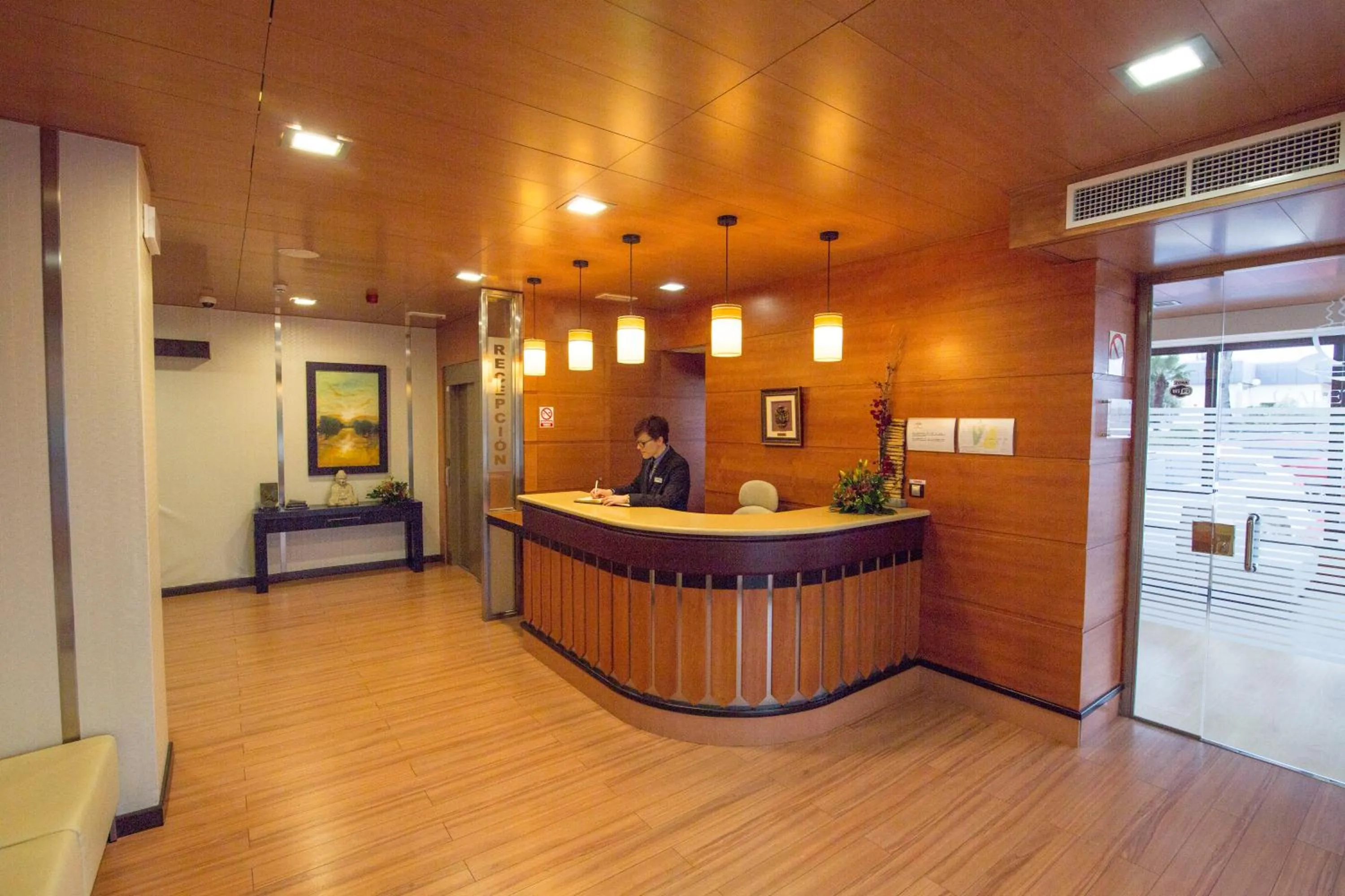 Lobby or reception in Hotel Juleca