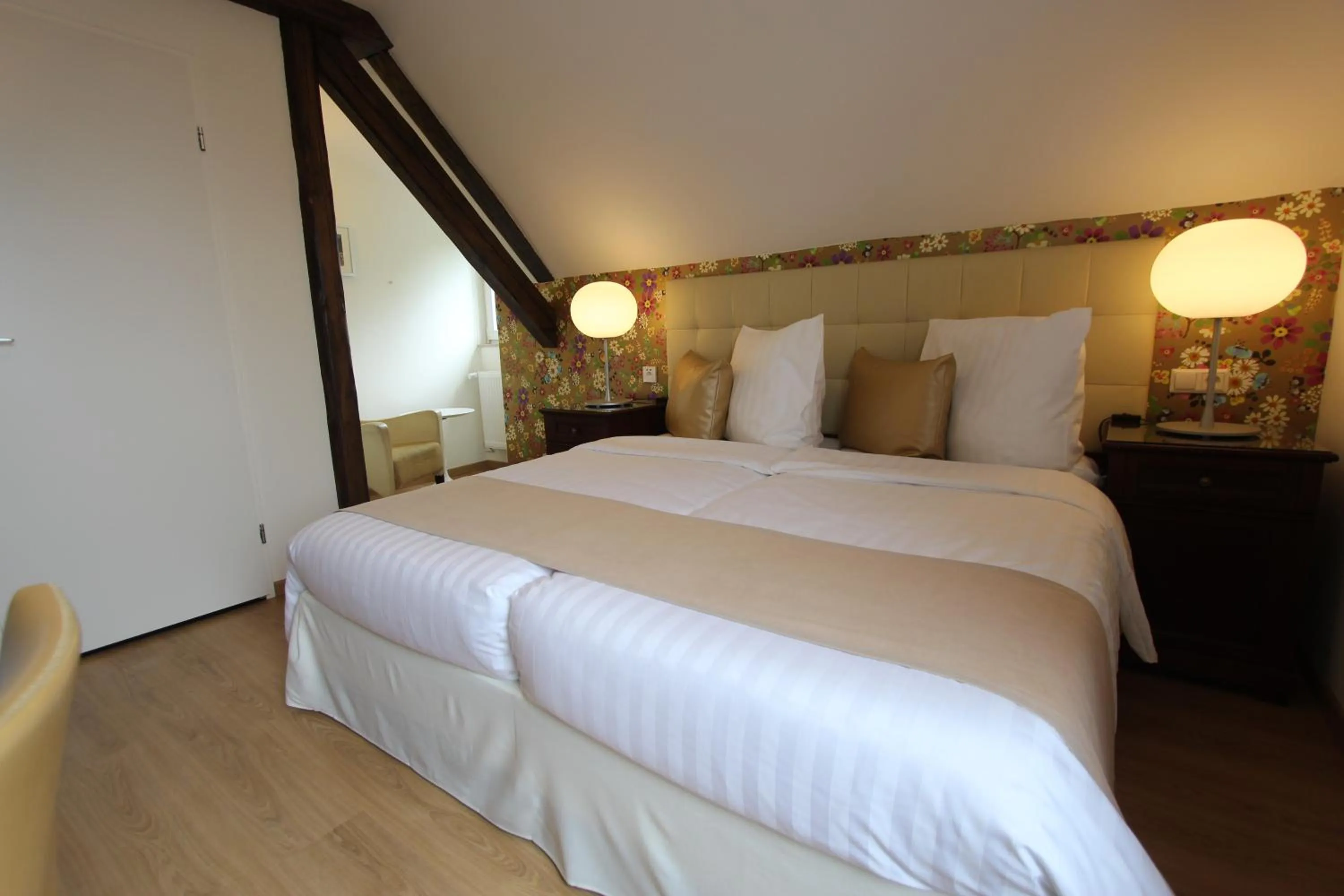 Photo of the whole room, Bed in Boutique Hotel Restaurant Hollerather Hof