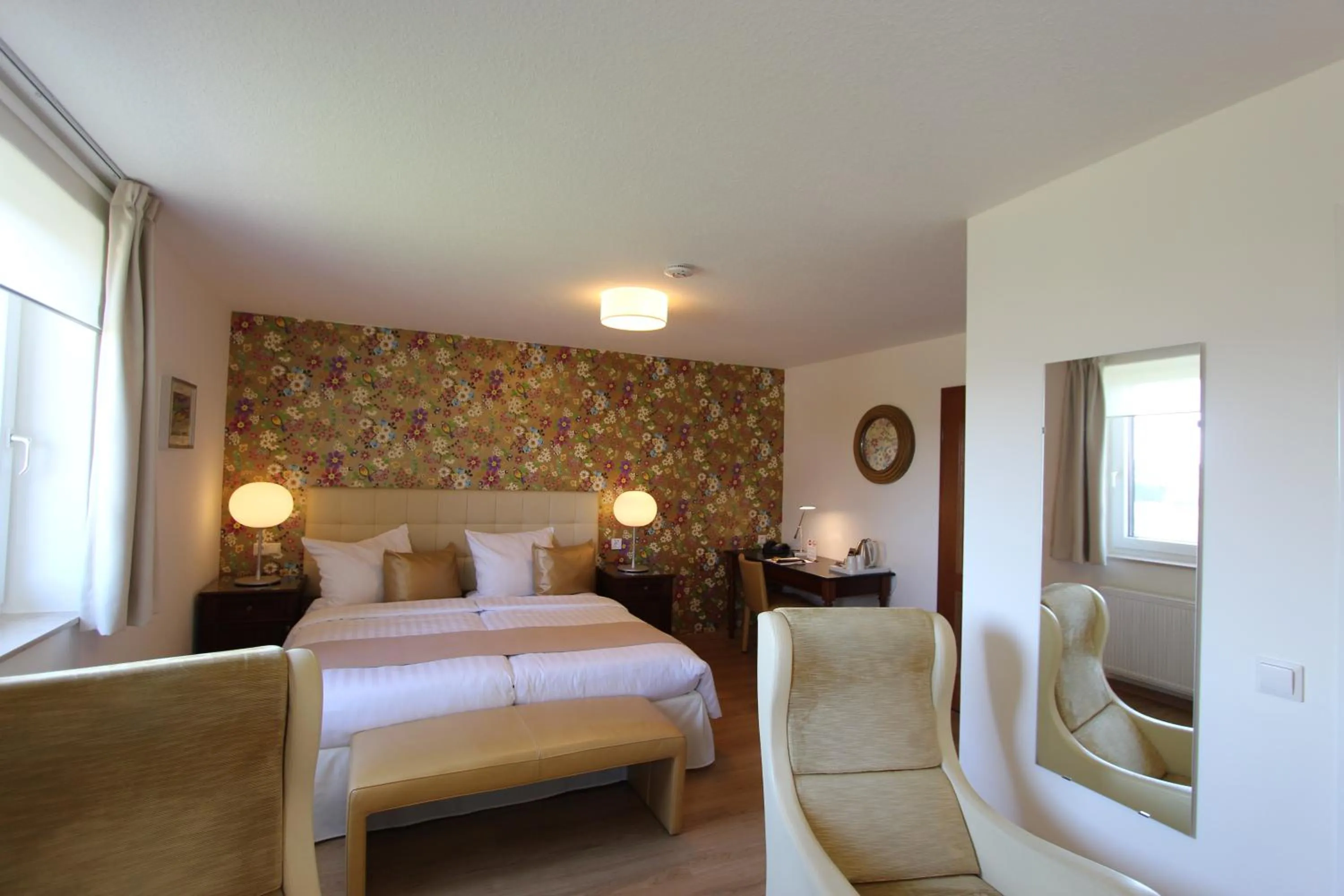 Bedroom, Bed in Boutique Hotel Restaurant Hollerather Hof