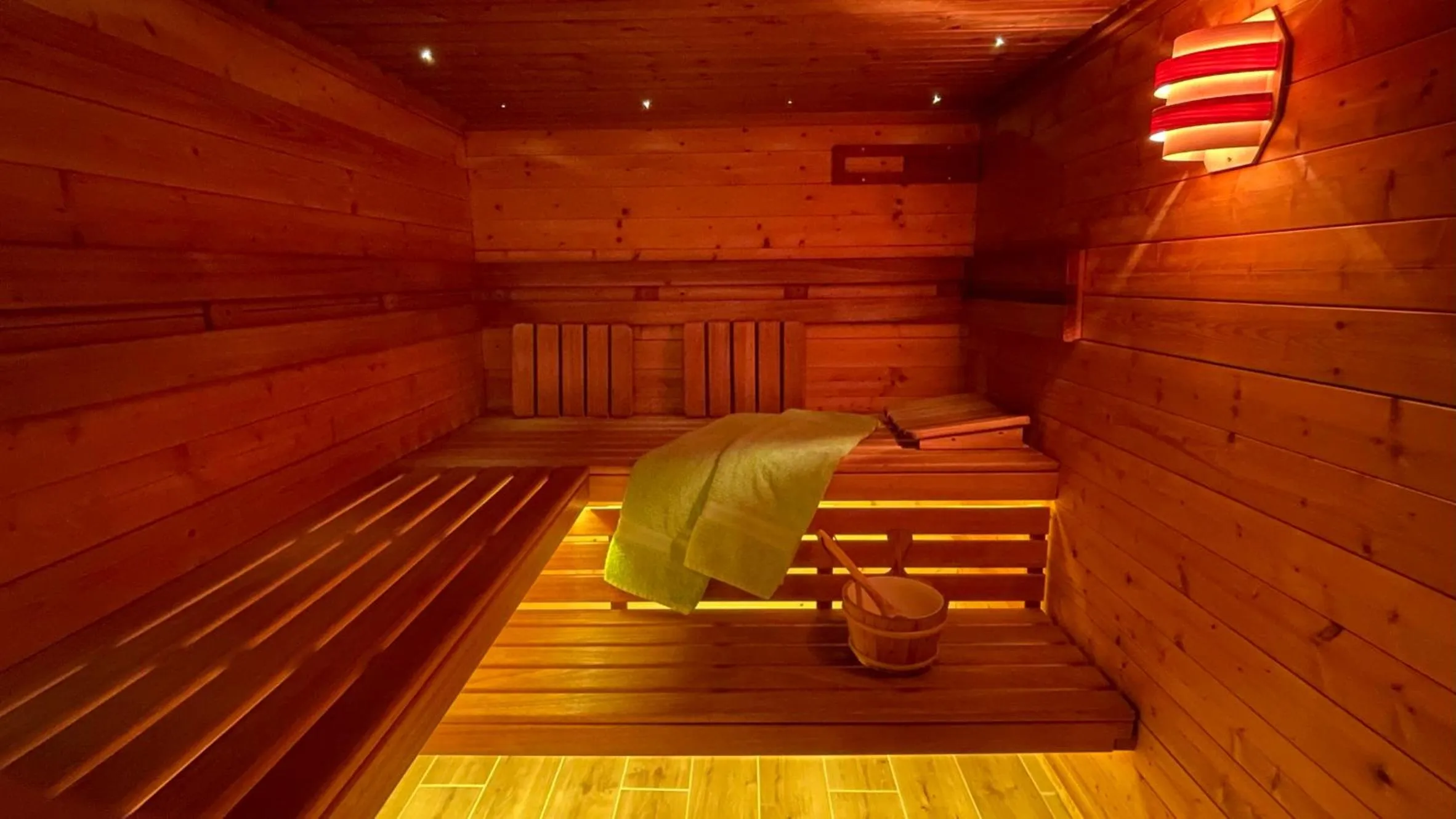 Sauna in Boutique Hotel Restaurant Hollerather Hof