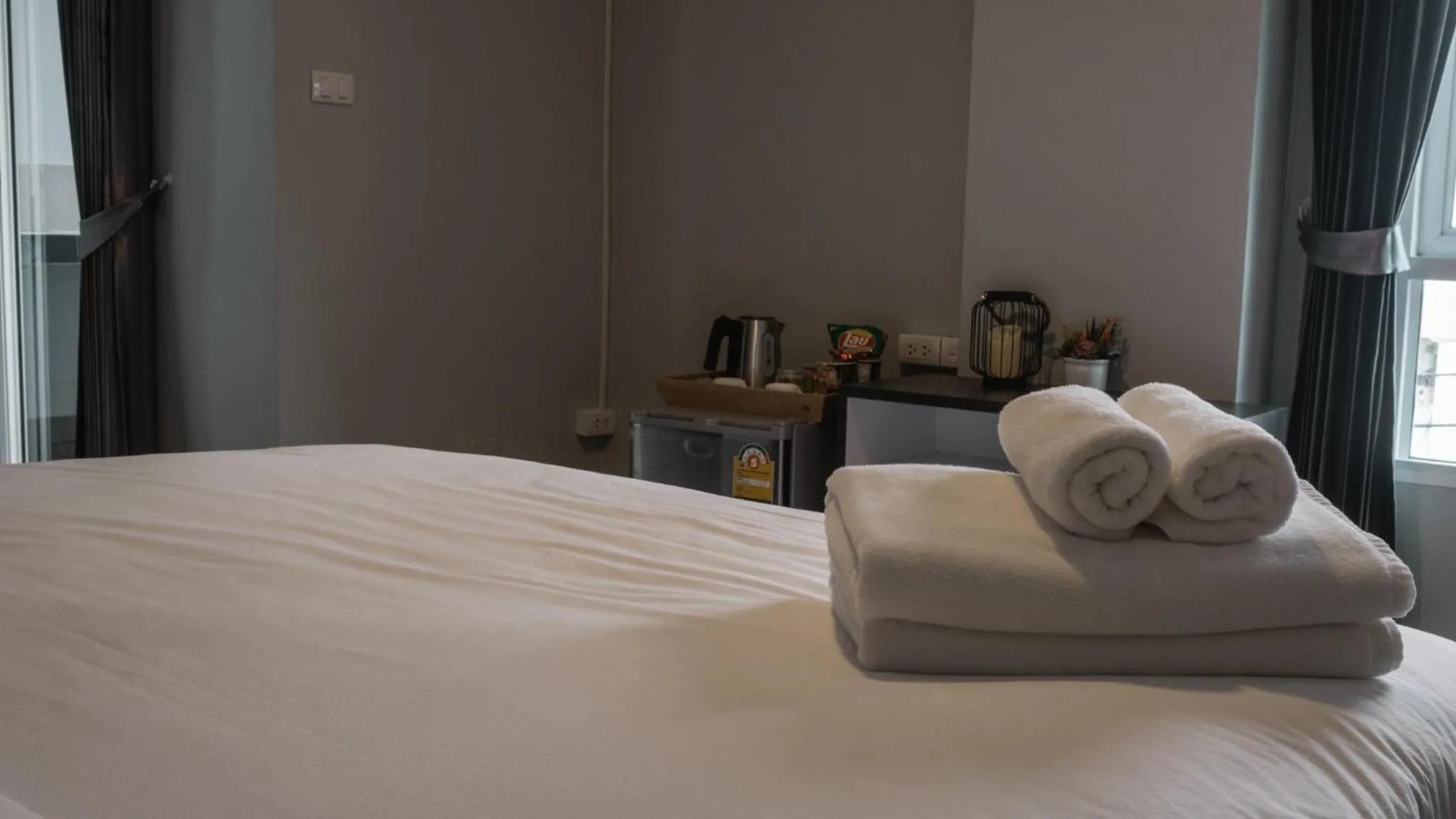 View (from property/room), Bed in Step One at Bangkok