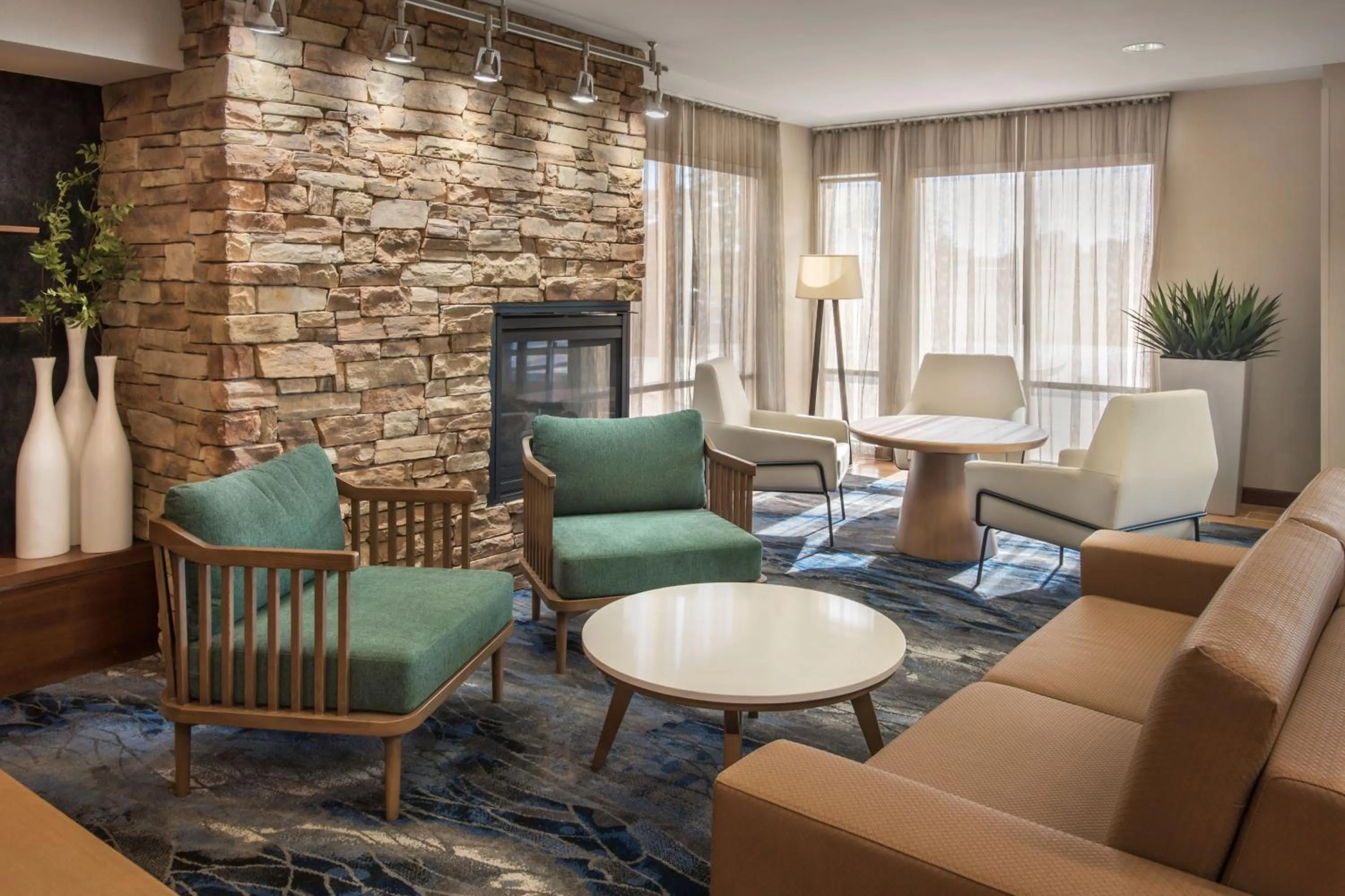Lobby or reception in Fairfield Inn & Suites by Marriott Watertown Thousand Islands