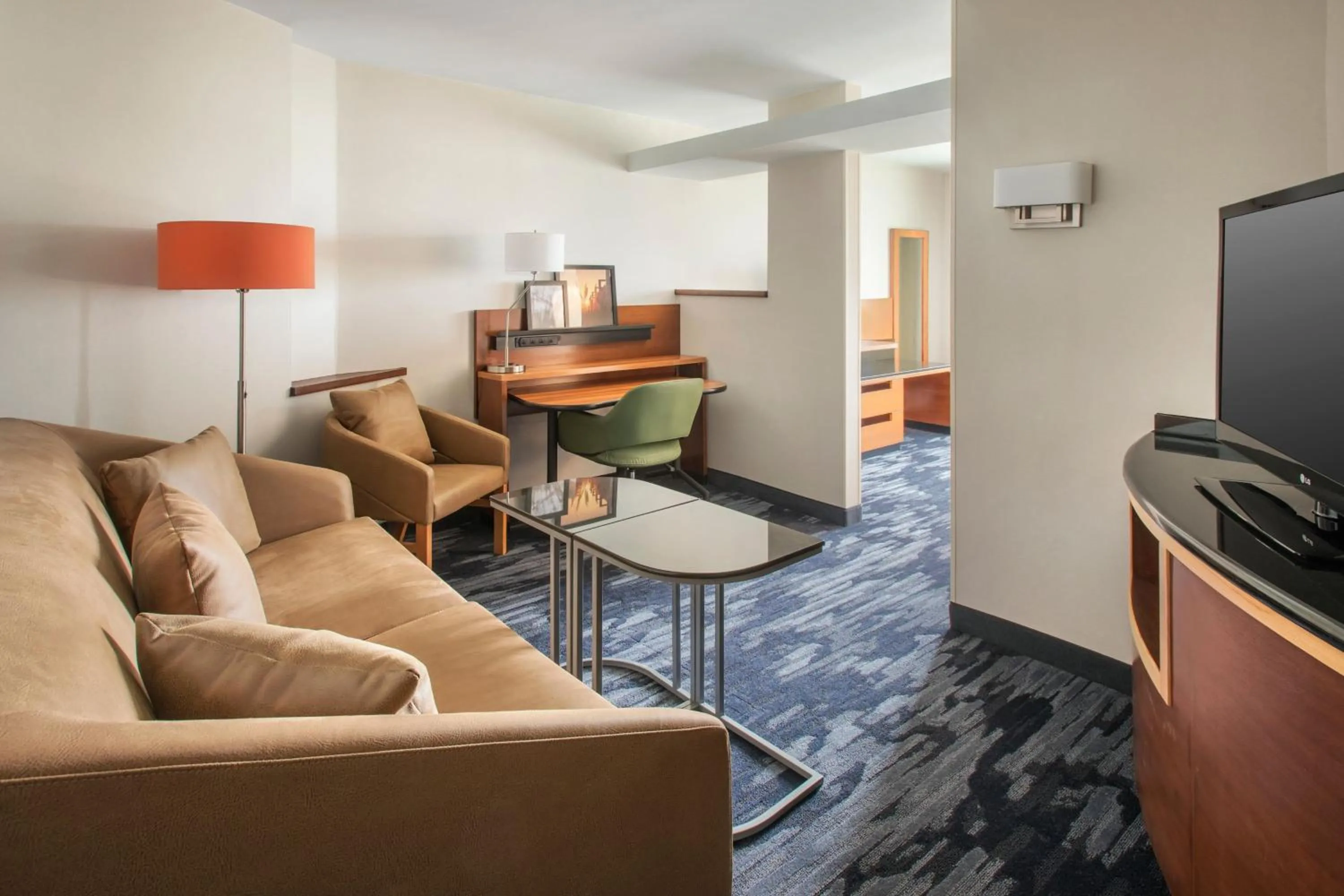 Bedroom in Fairfield Inn & Suites by Marriott Watertown Thousand Islands