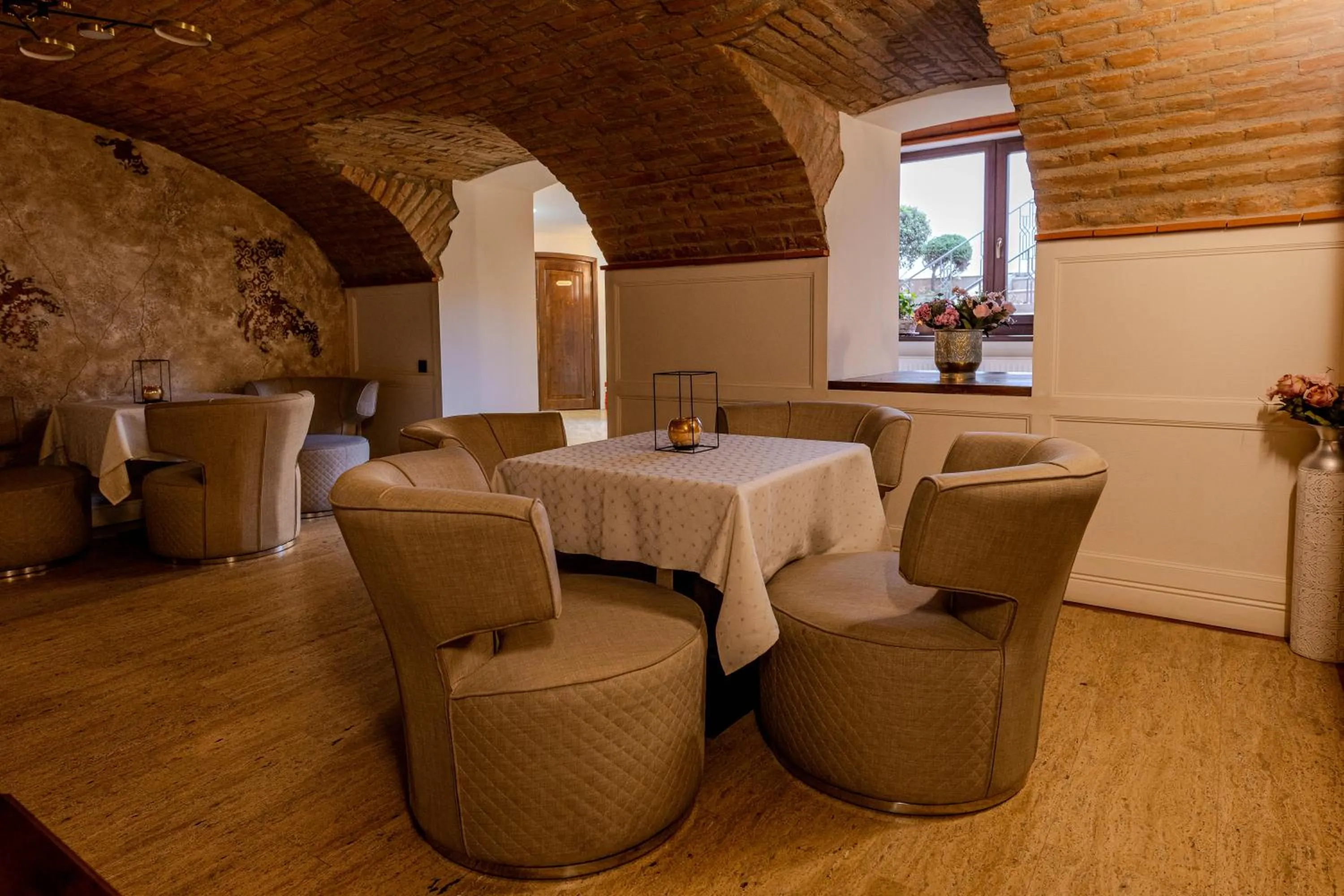 Seating area in La Maison de Caroline