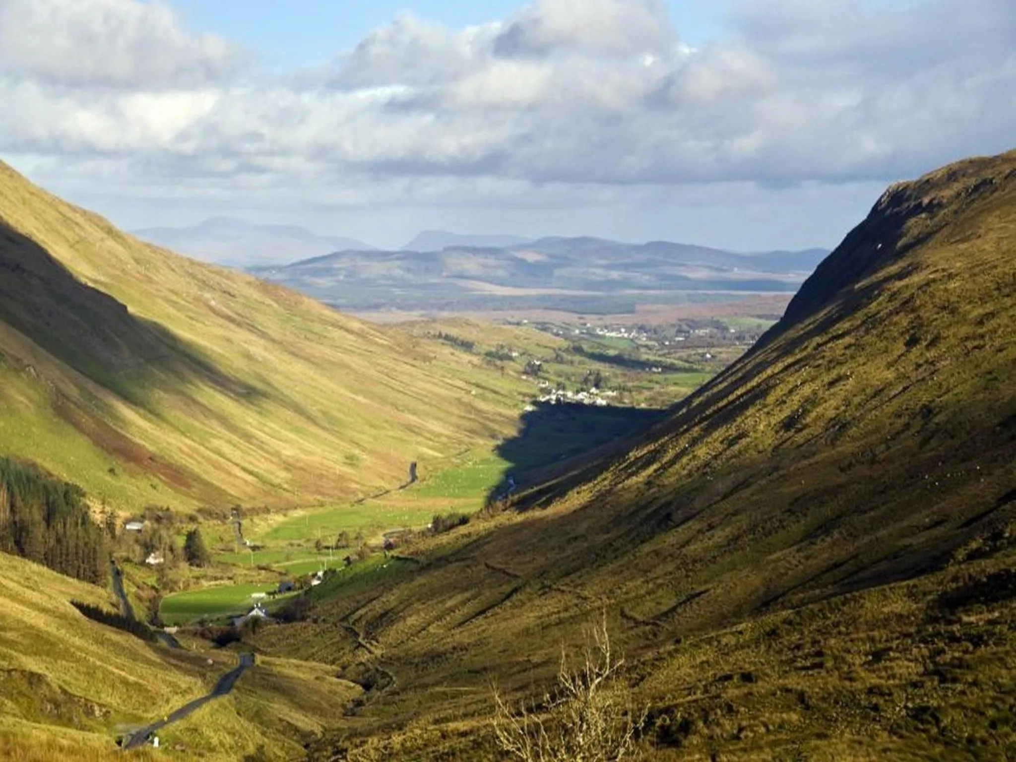 Natural landscape in Central Hotel Donegal