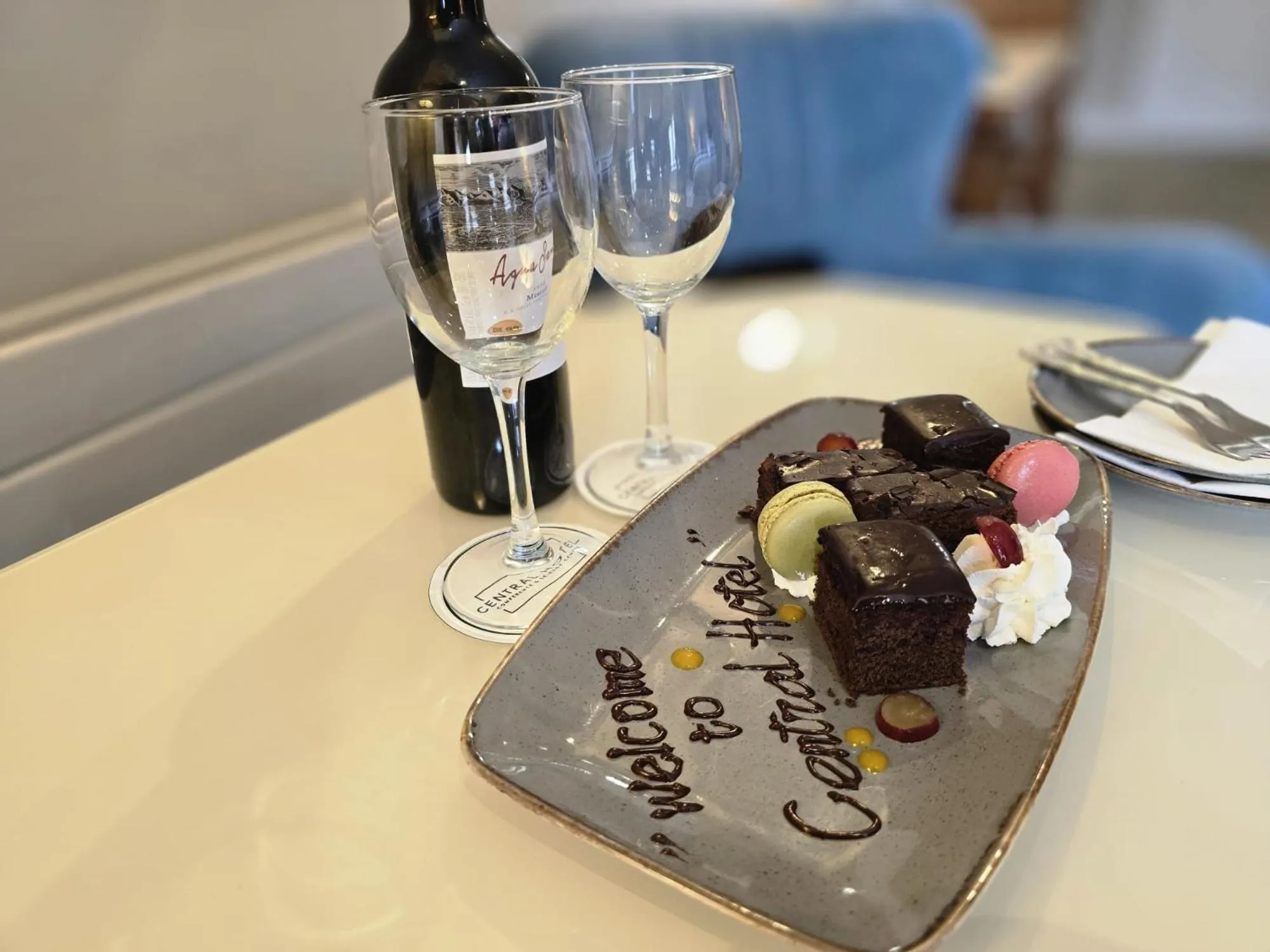 Food and drinks in Central Hotel Donegal