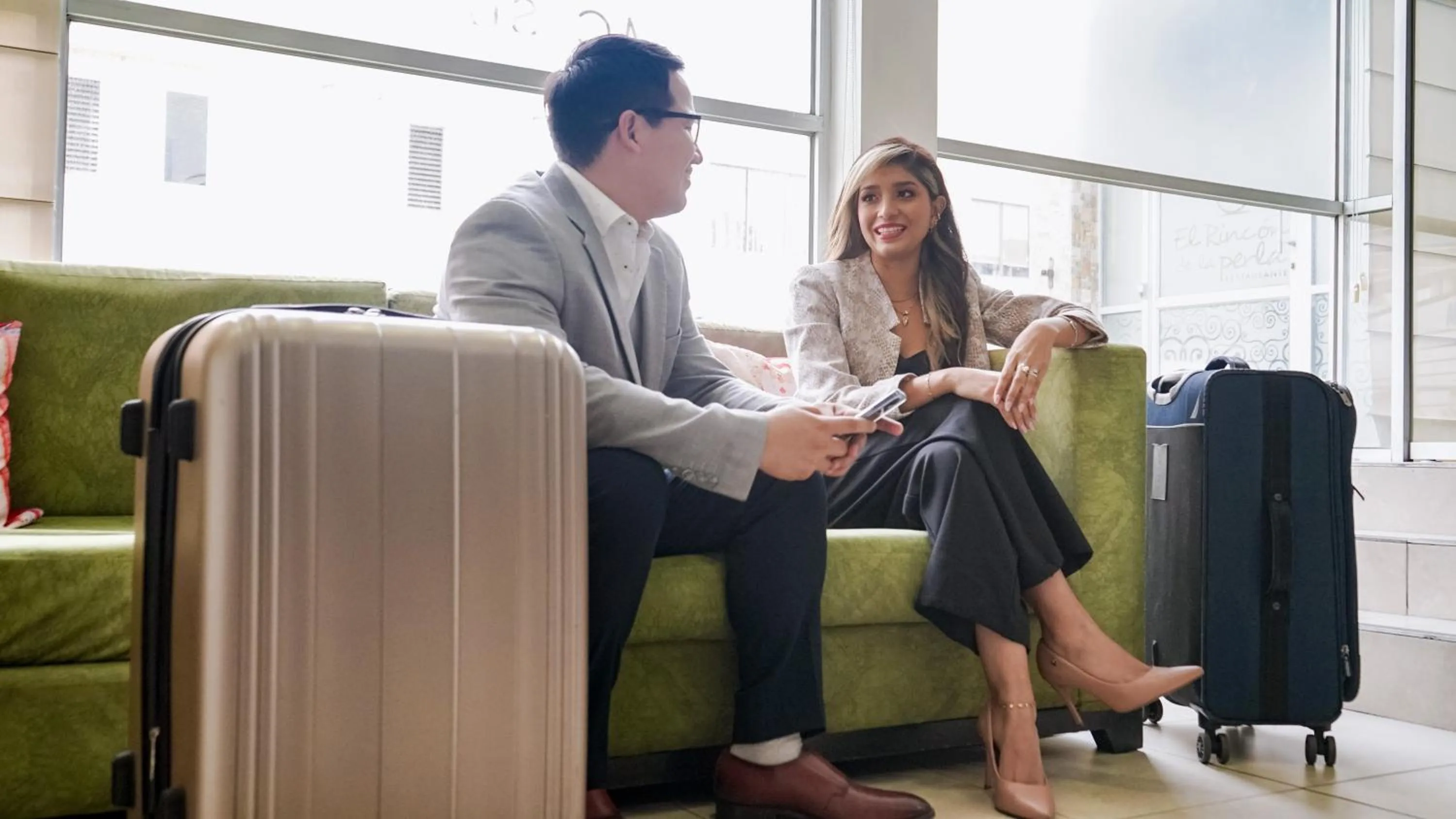 Lobby or reception in Hotel MC Suites - Confort cerca del Aeropuerto