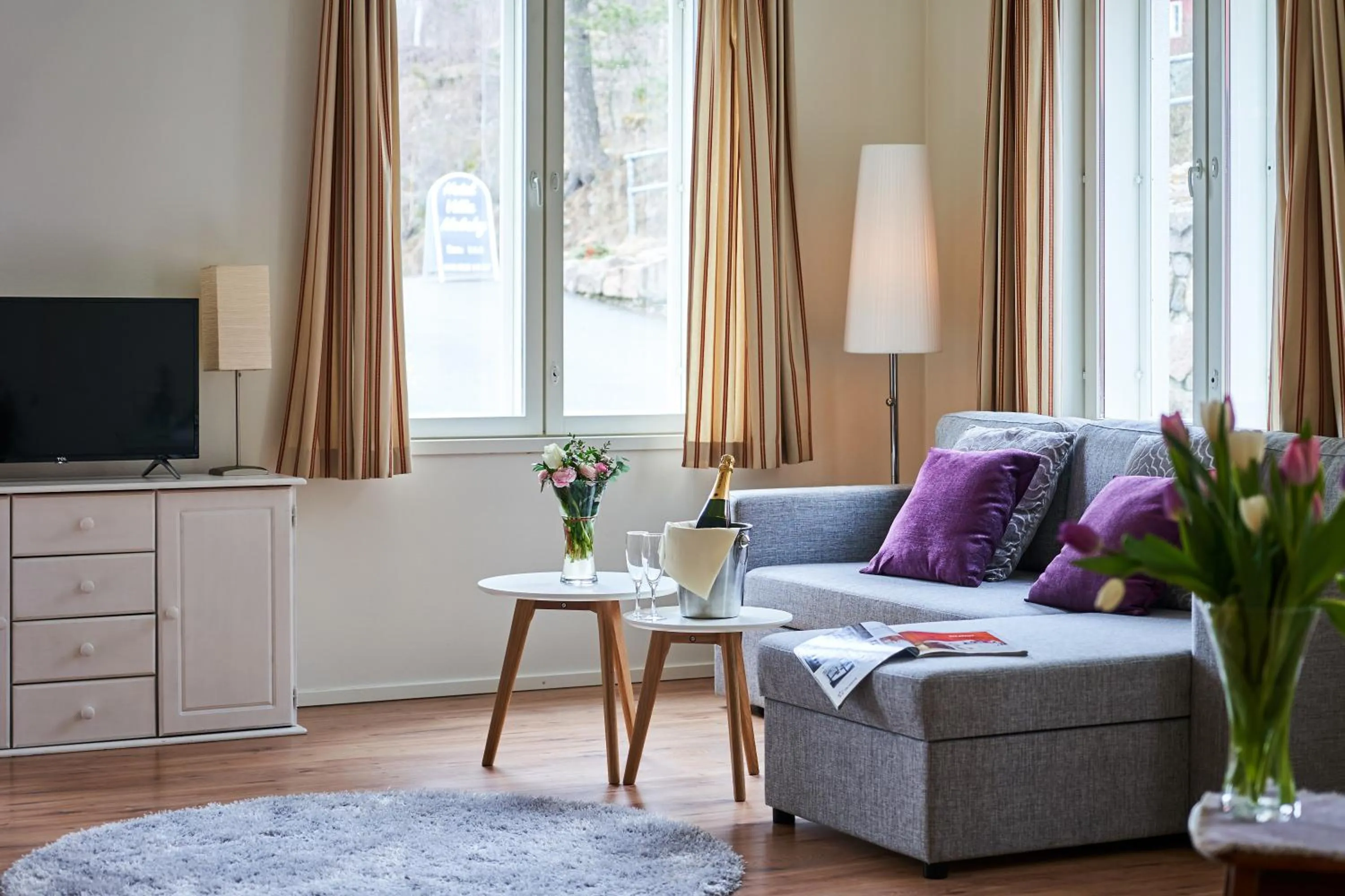Seating area in Apartments in Porvoo