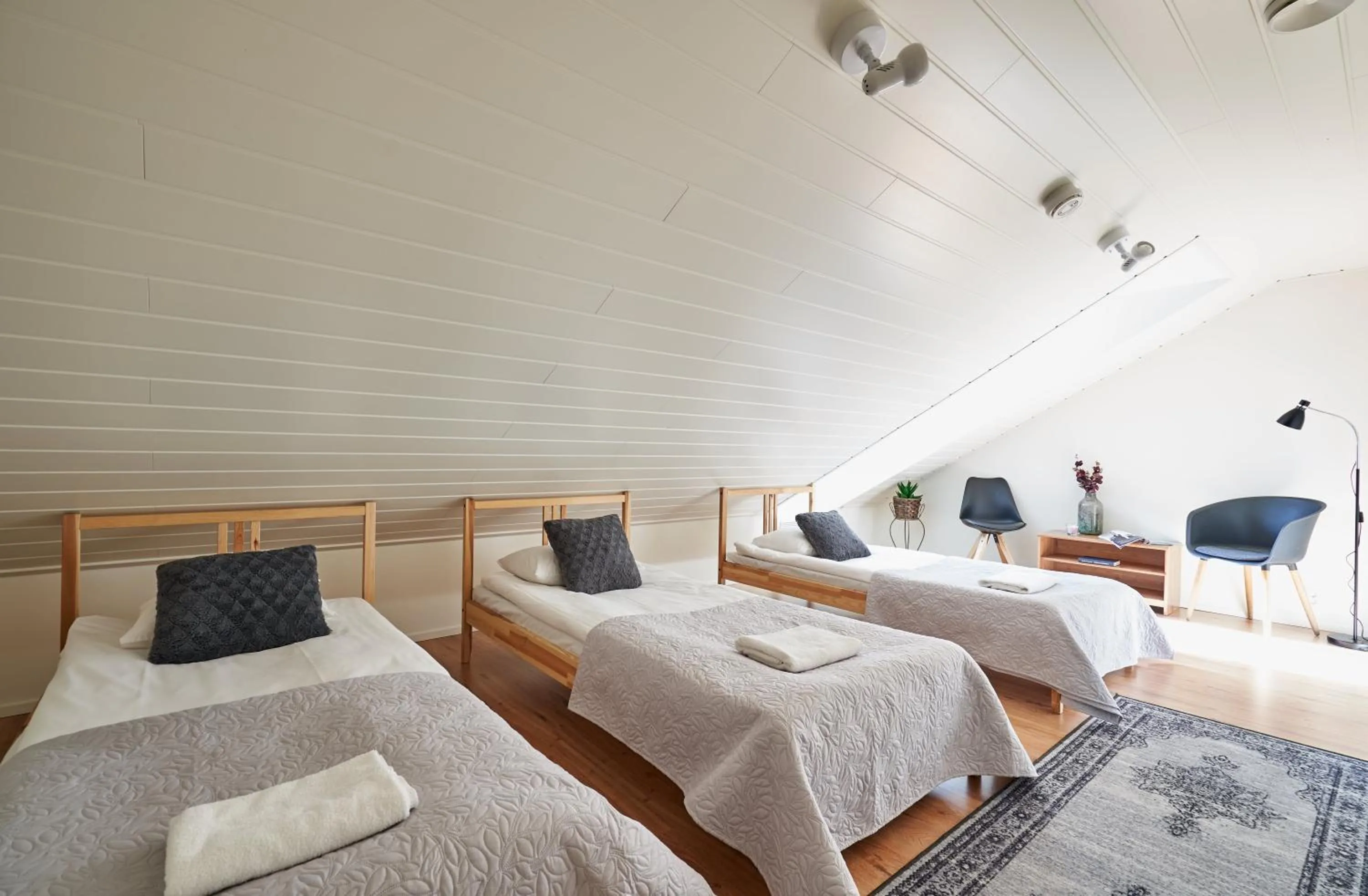 Bedroom, Bed in Apartments in Porvoo