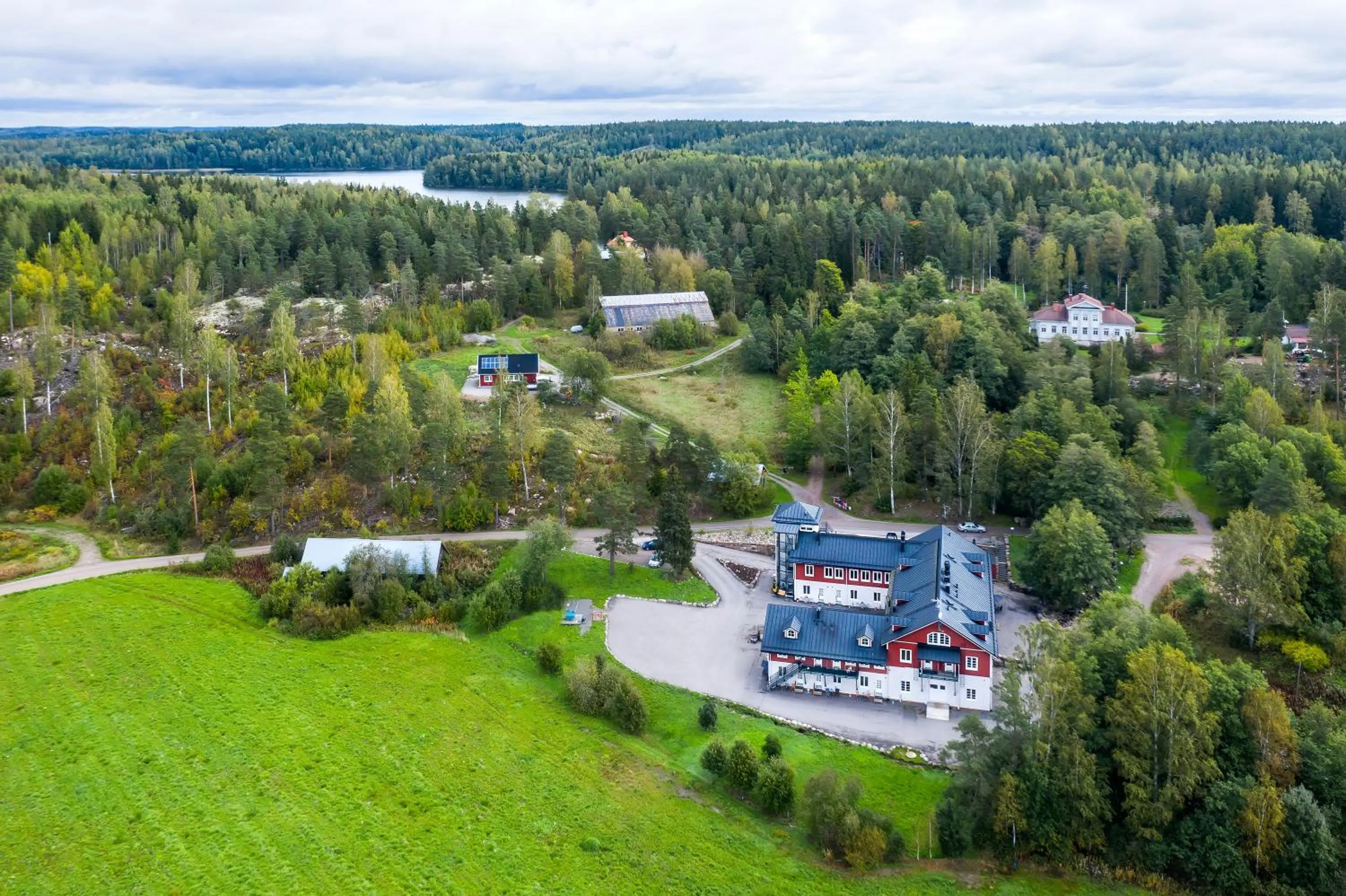 Bird's eye view in Apartments in Porvoo