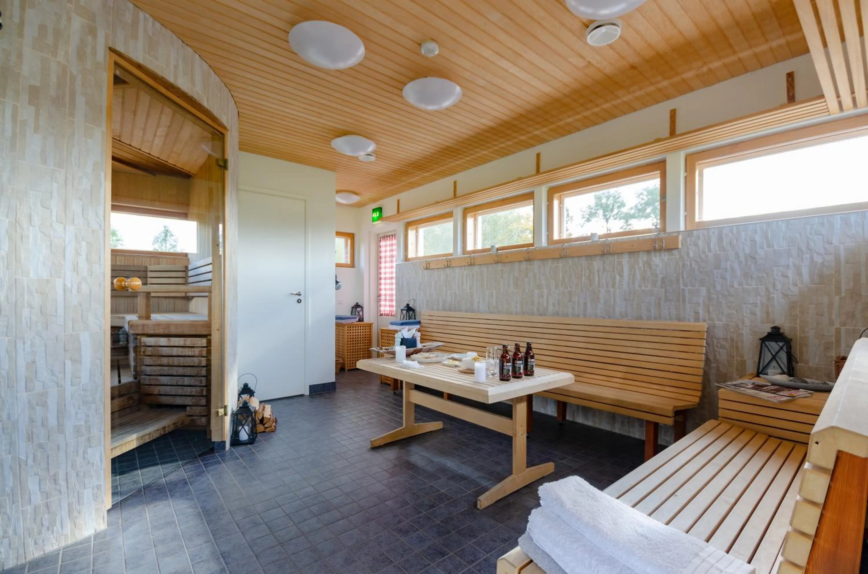 Sauna in Apartments in Porvoo
