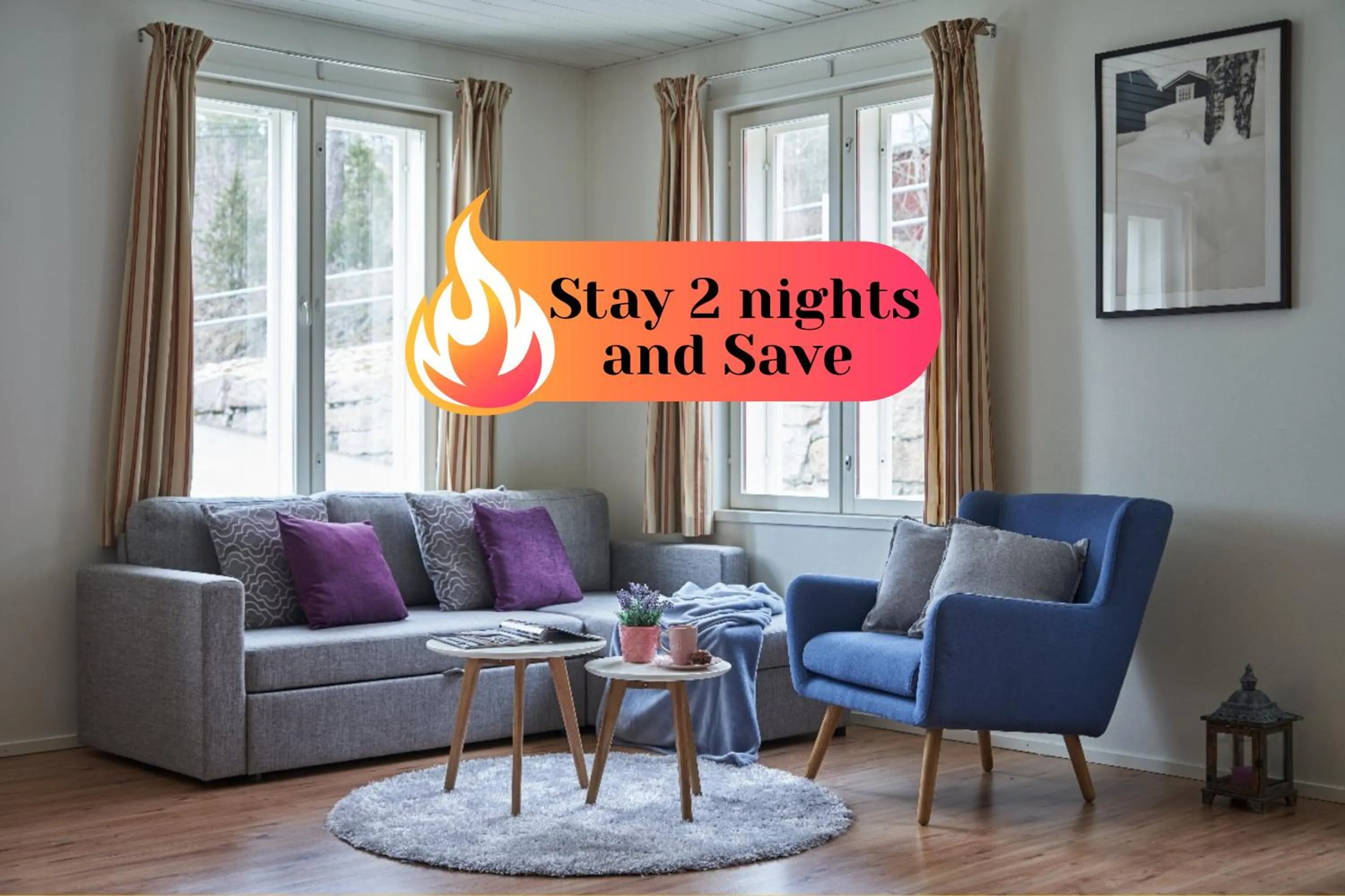 Living room in Apartments in Porvoo