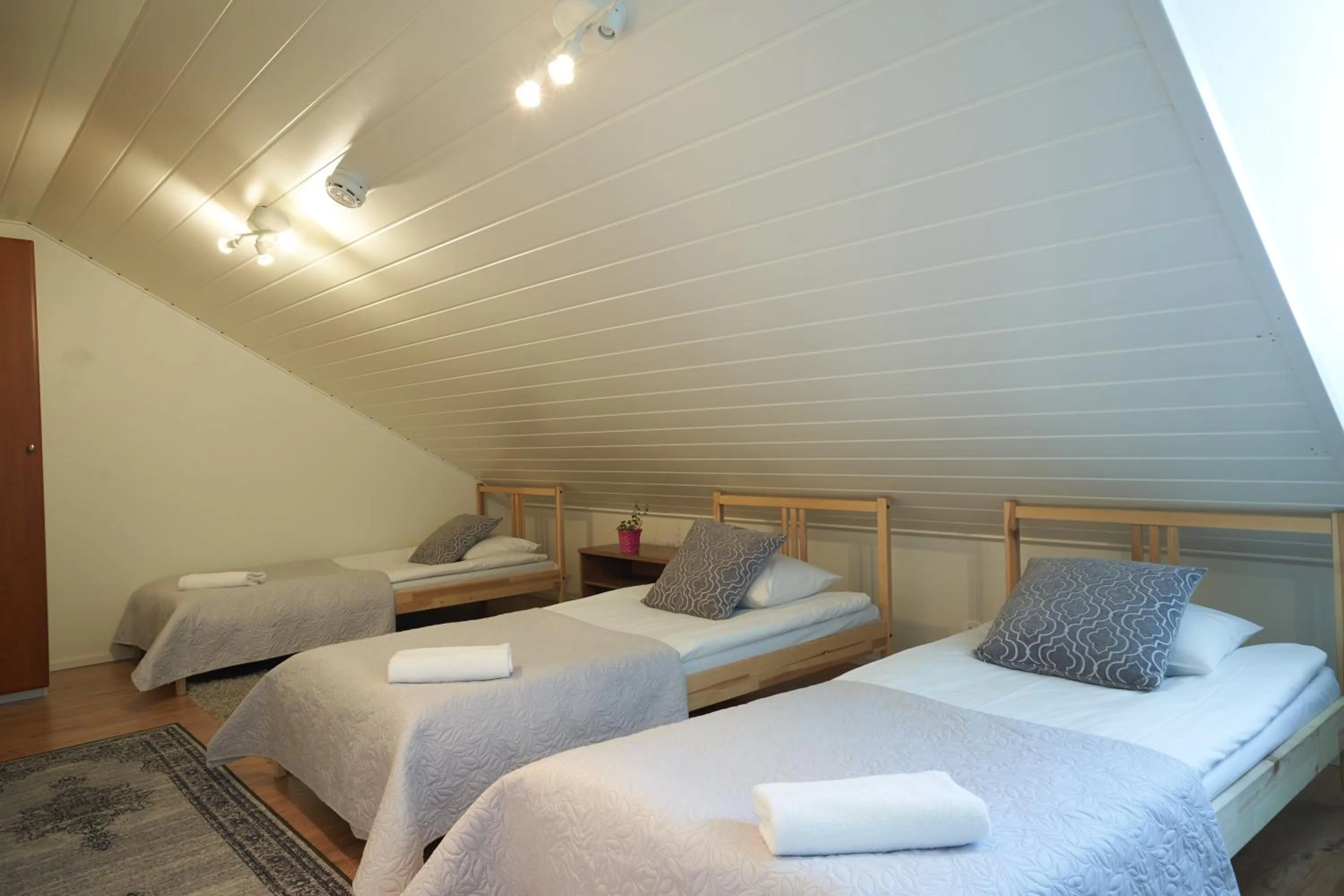 Bedroom, Bed in Apartments in Porvoo