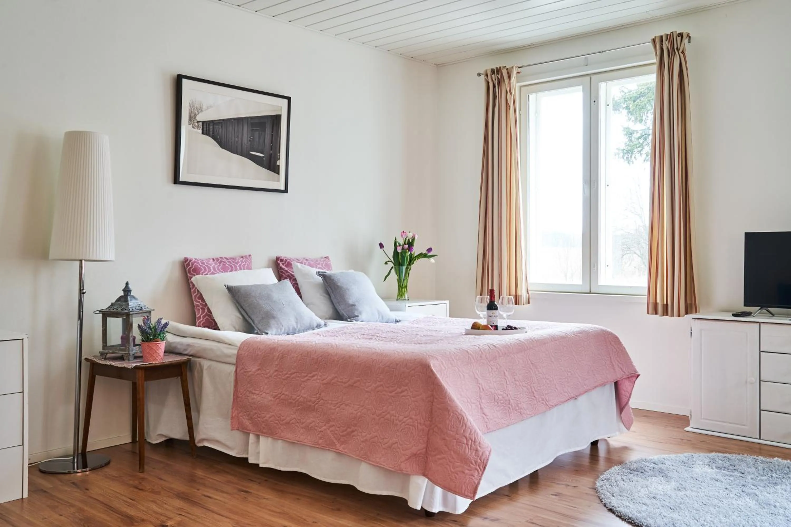 Bed in Apartments in Porvoo