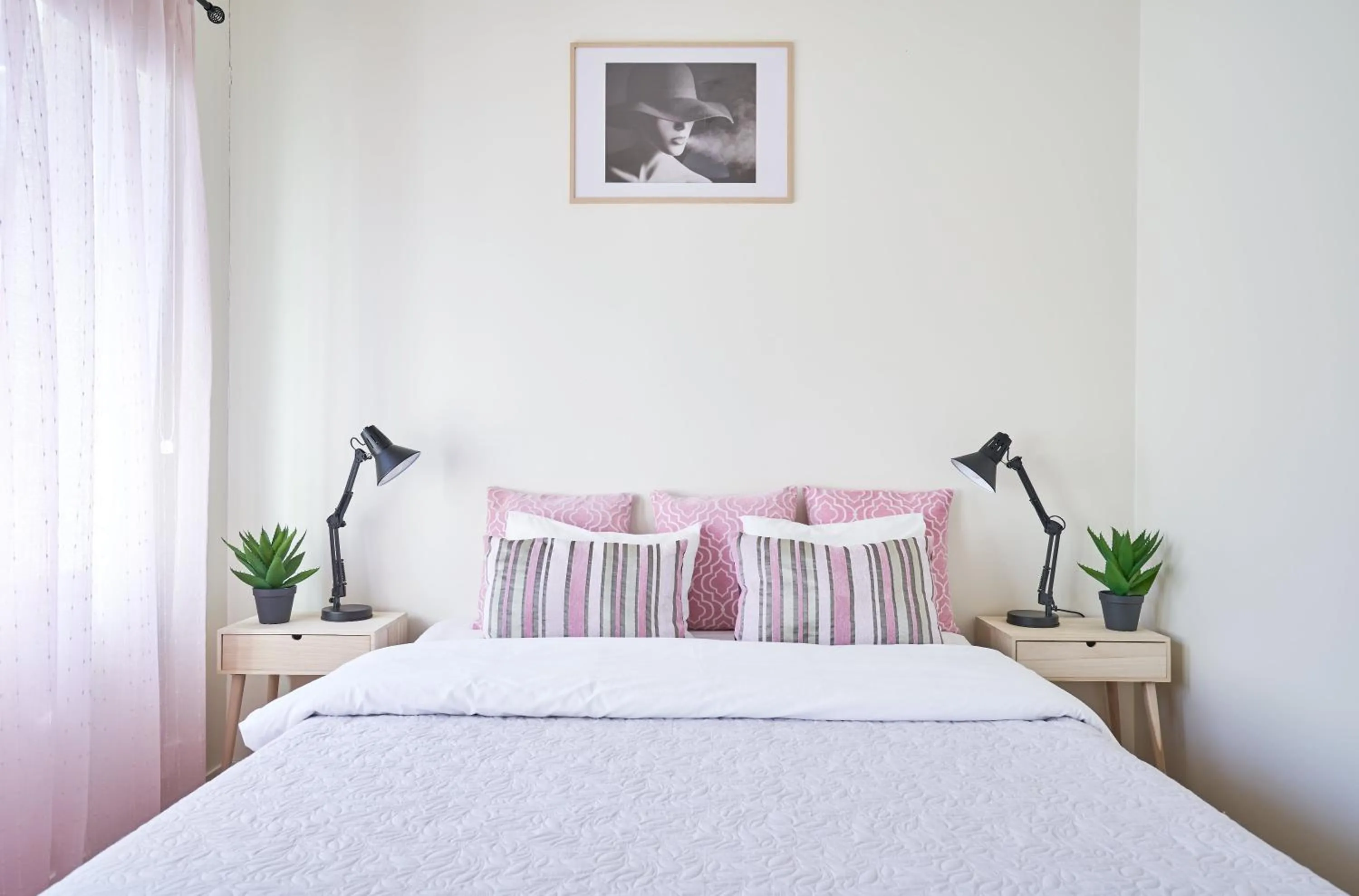 Bedroom, Bed in Apartments in Porvoo