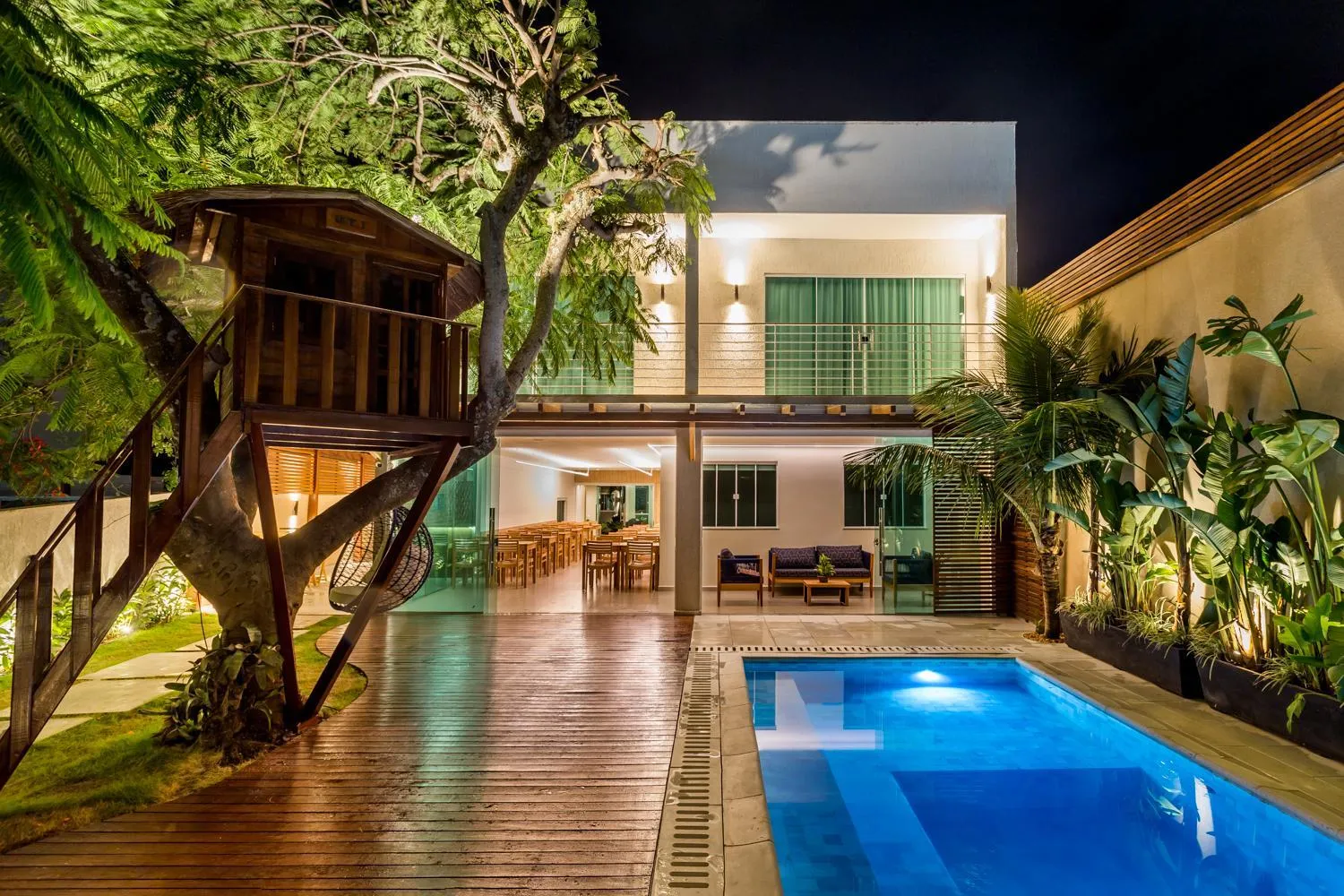 Pool view in Pousada Boutique do lazer