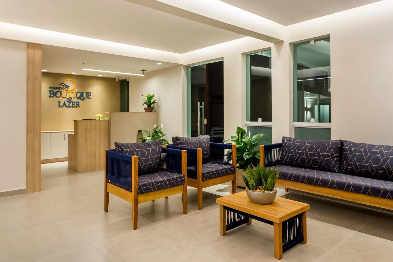 Lobby or reception in Pousada Boutique do lazer