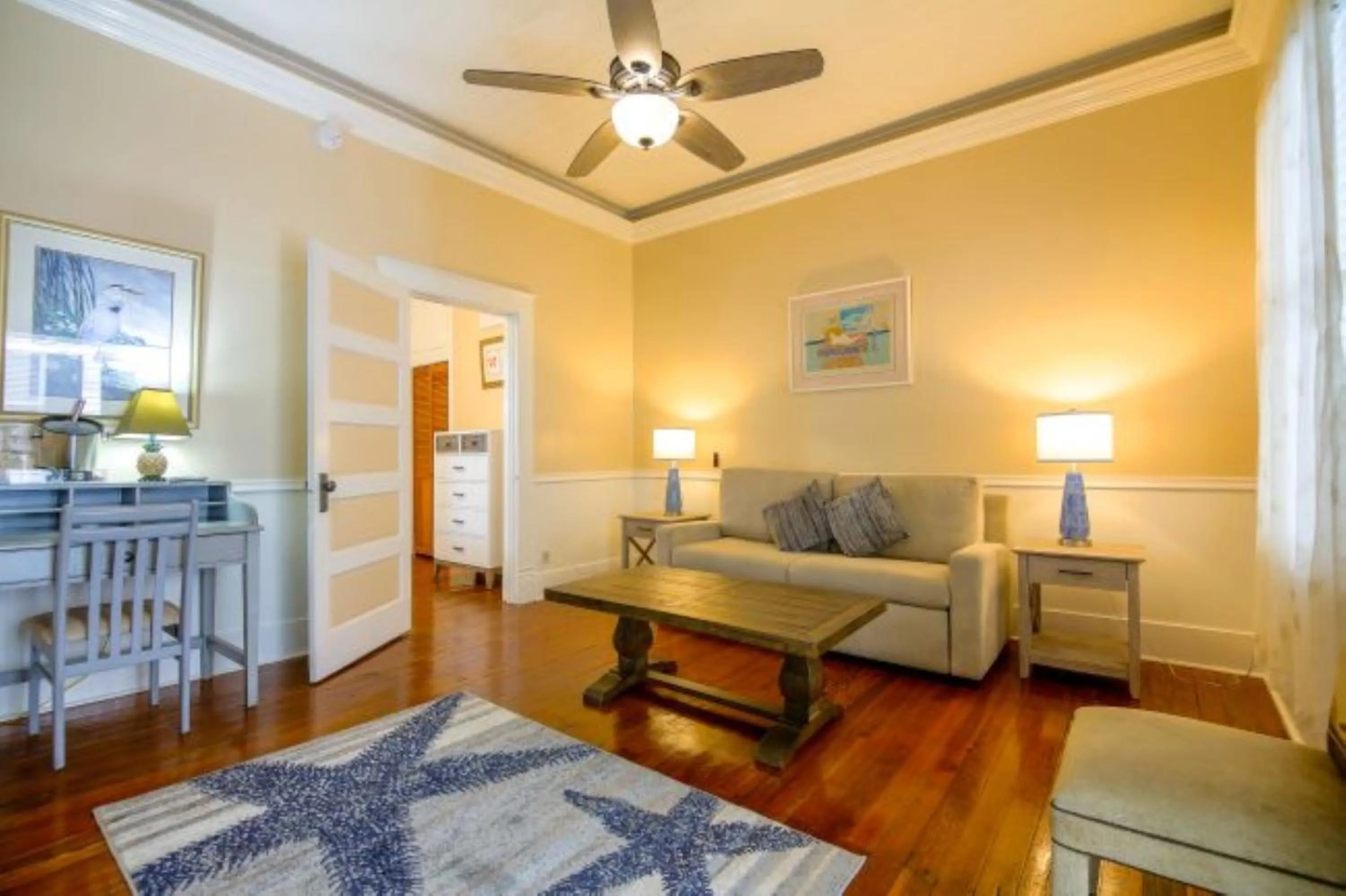 Seating area in Ambrosia Key West