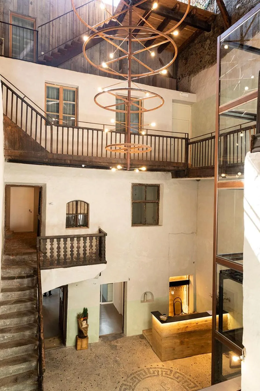 Property building in rössl bianco b&b&b