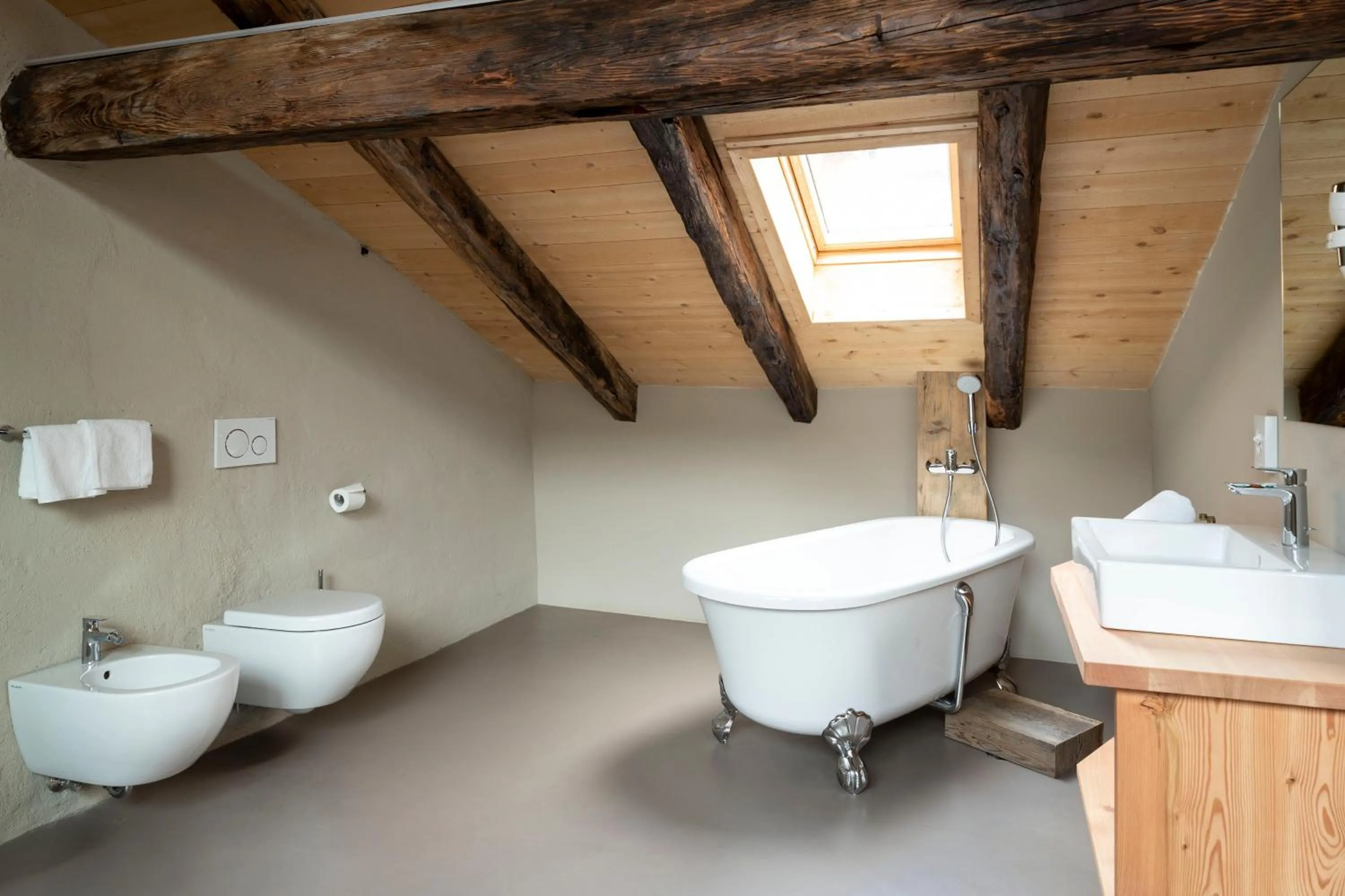 Bath in rössl bianco b&b&b