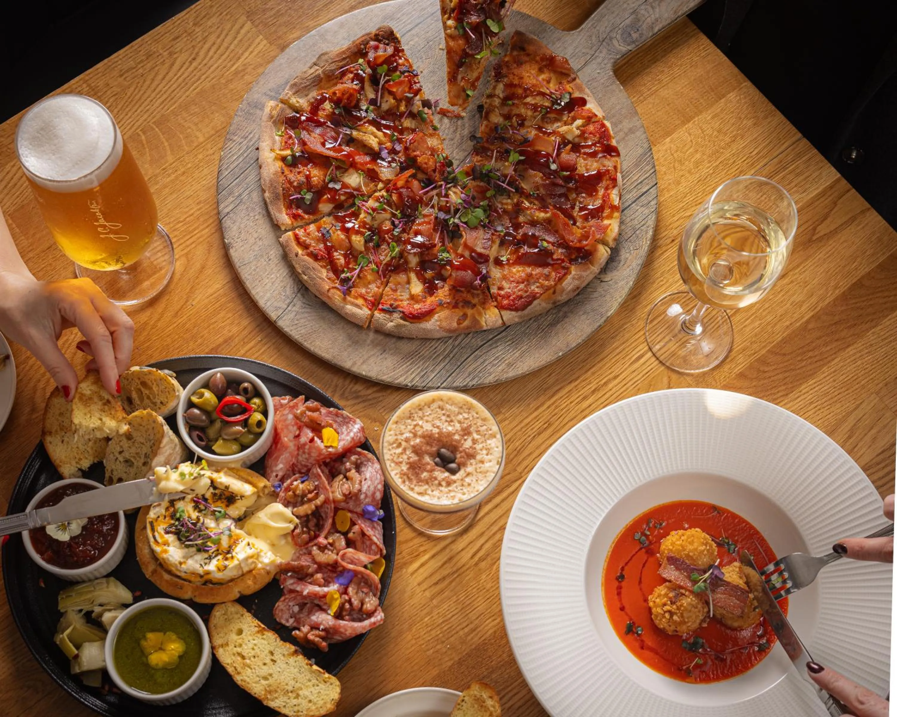 Food close-up in The Sandymount Hotel