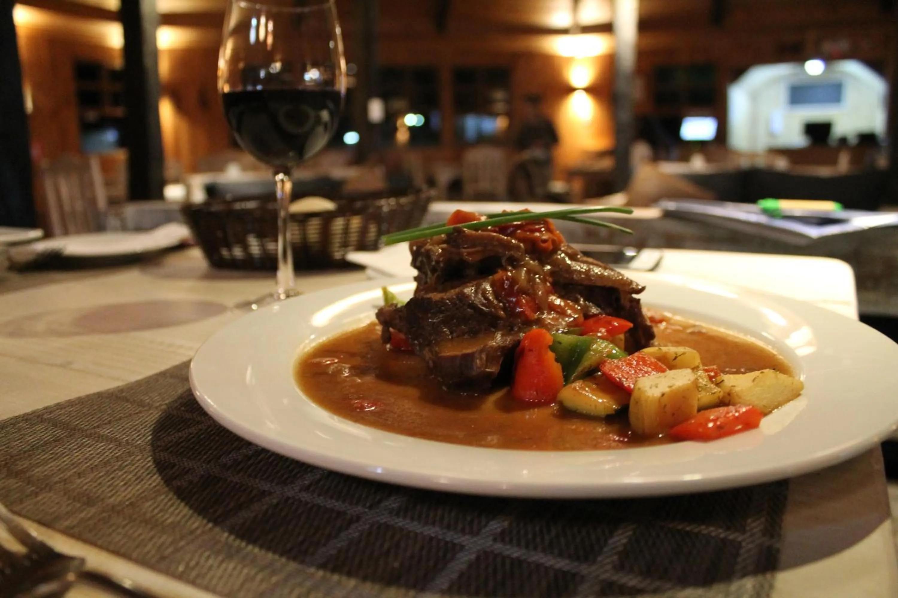 Restaurant/places to eat in Termas de Aguas Calientes