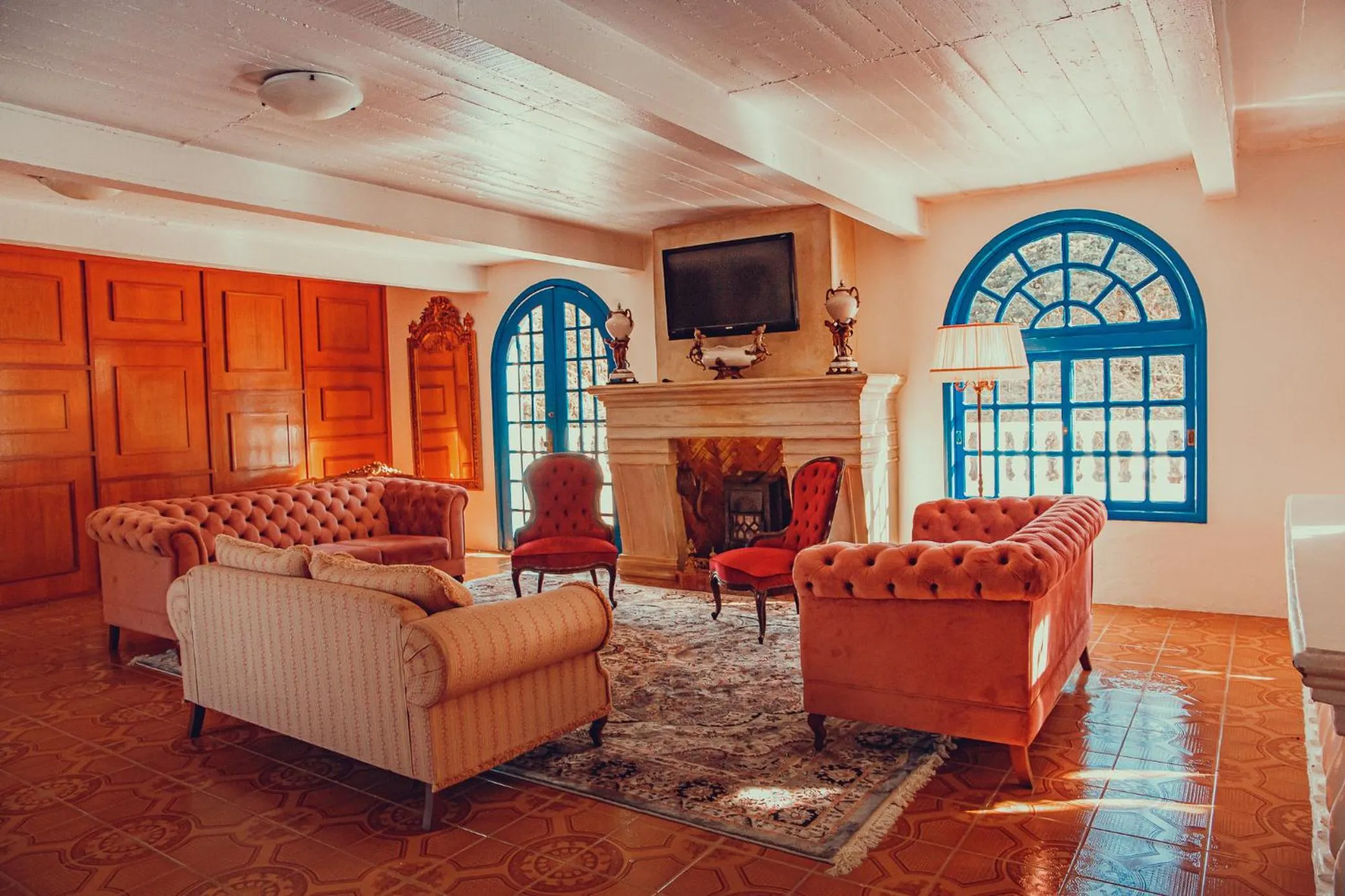 Communal lounge/ TV room in Hotel Gramado Palace