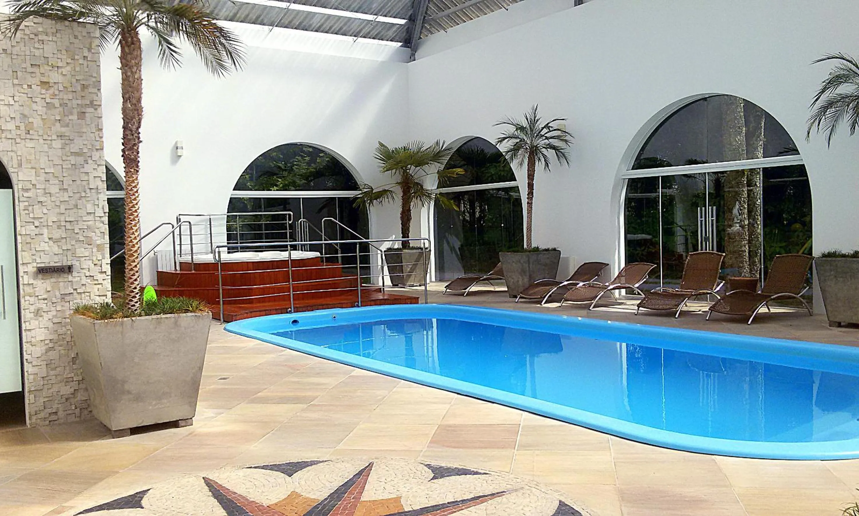 Floor plan in Hotel Gramado Palace